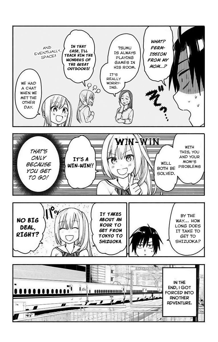Saguri-chan Tankentai Chapter 6 page 4 - Chapter 6: Suspension Bridge of Dreams