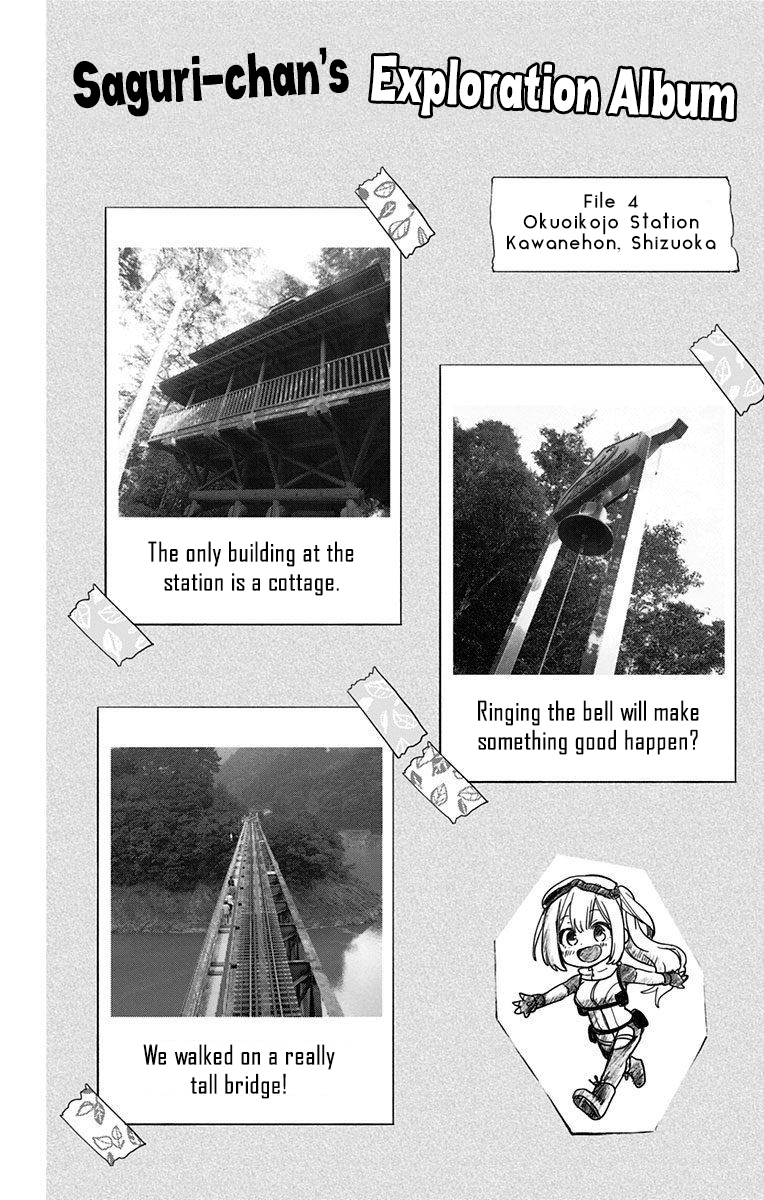 Saguri-chan Tankentai Chapter 7 page 15 - Chapter 7: Okuoikojo Station