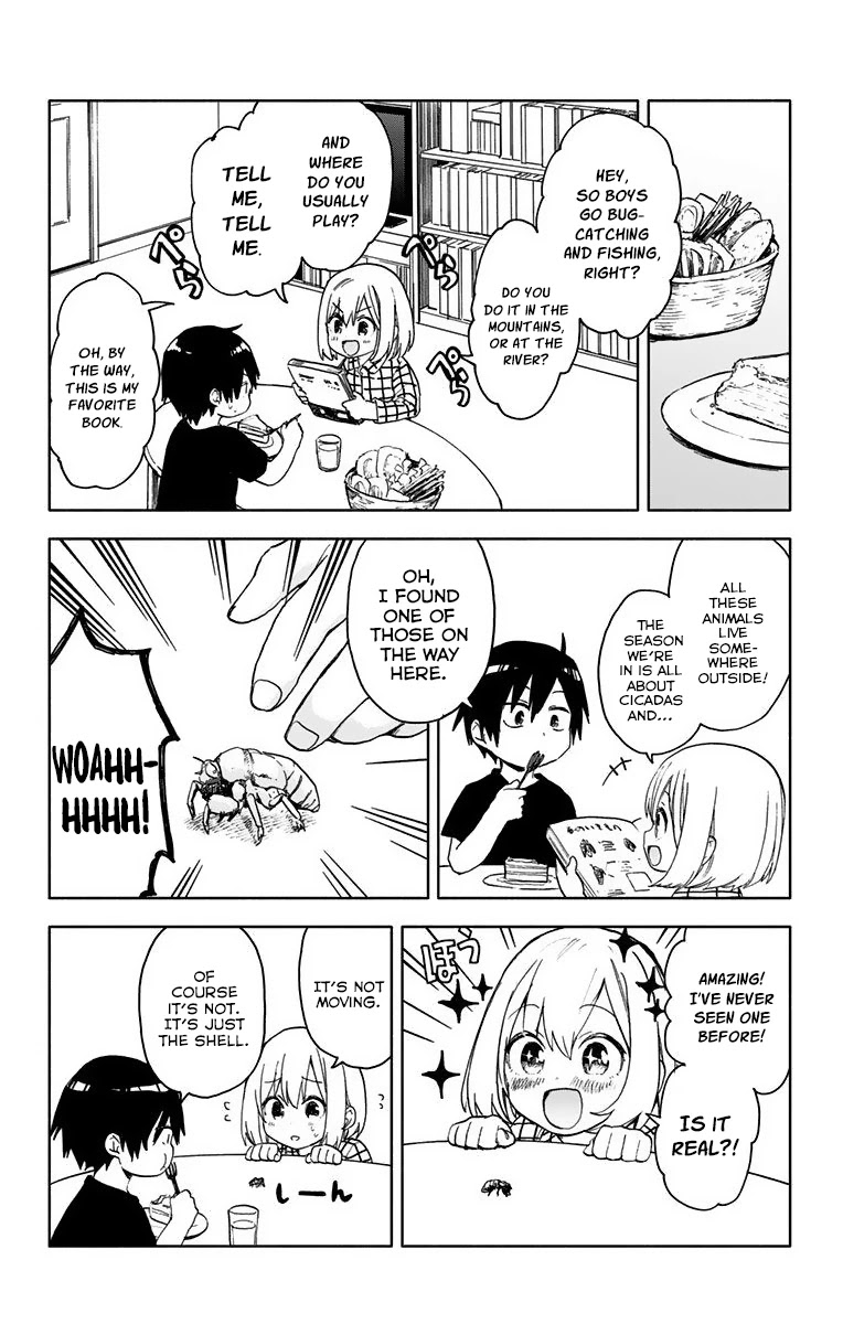 Saguri-chan Tankentai Chapter 9.5 page 4 - Chapter 9.5: Their First Meeting