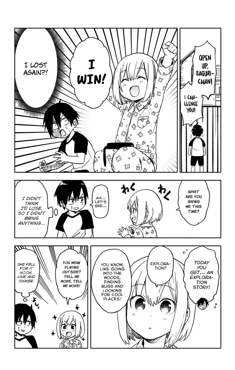 Saguri-chan Tankentai Chapter 9.5 page 7 - Chapter 9.5: Their First Meeting