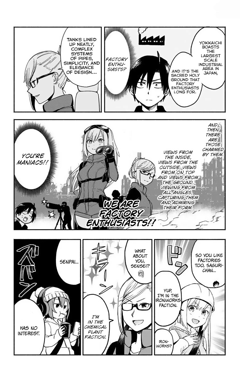 Saguri-chan Tankentai Chapter 9 page 8 - Chapter 9: Yokkaichi Industrial Complex