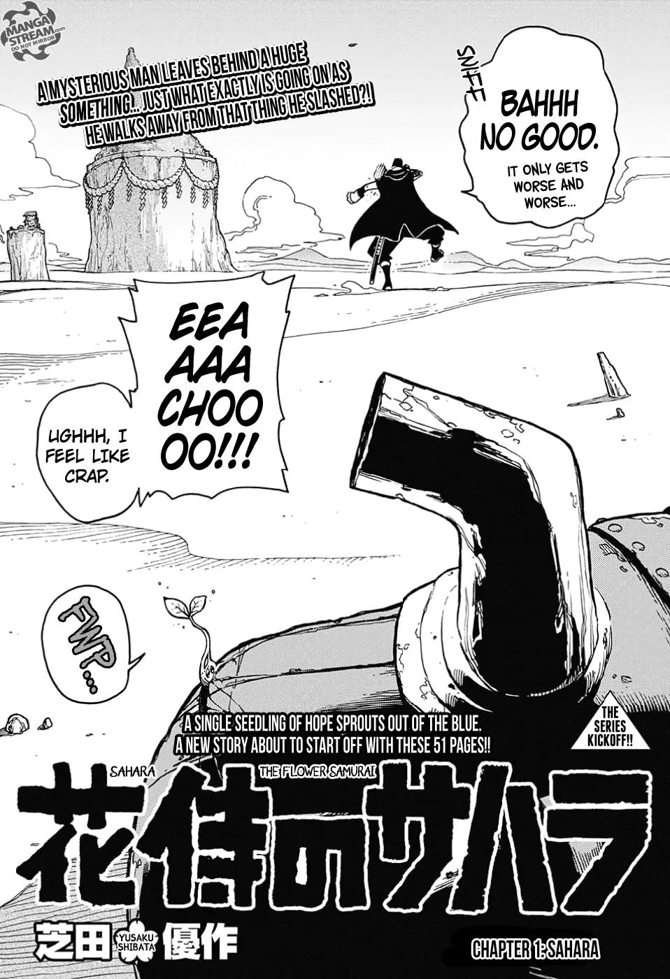 Sahara the Flower Samurai Chapter 1 page 3 - Chapter 1: Sahara