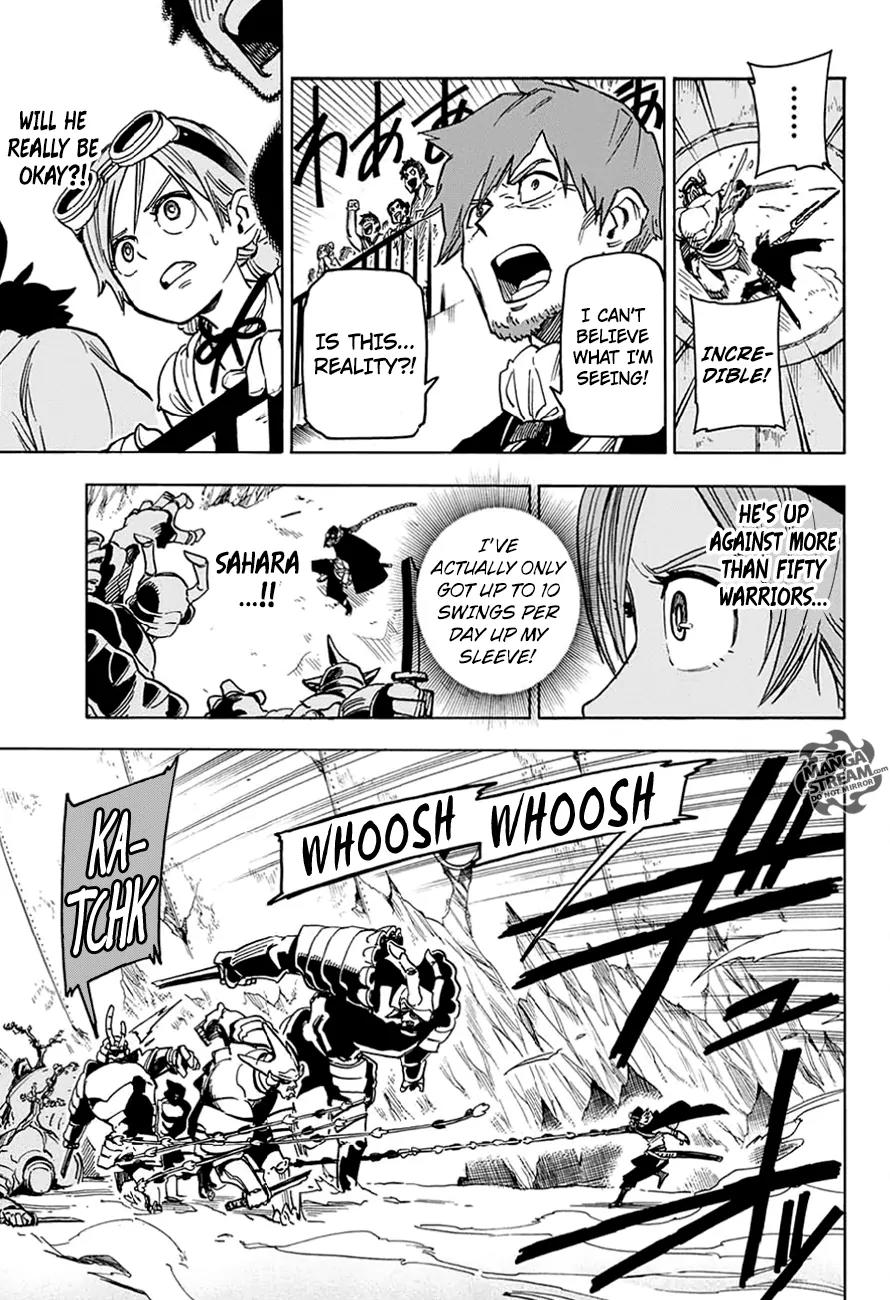 Sahara the Flower Samurai Chapter 2 page 35 - Chapter 2: Valley of the World Tree