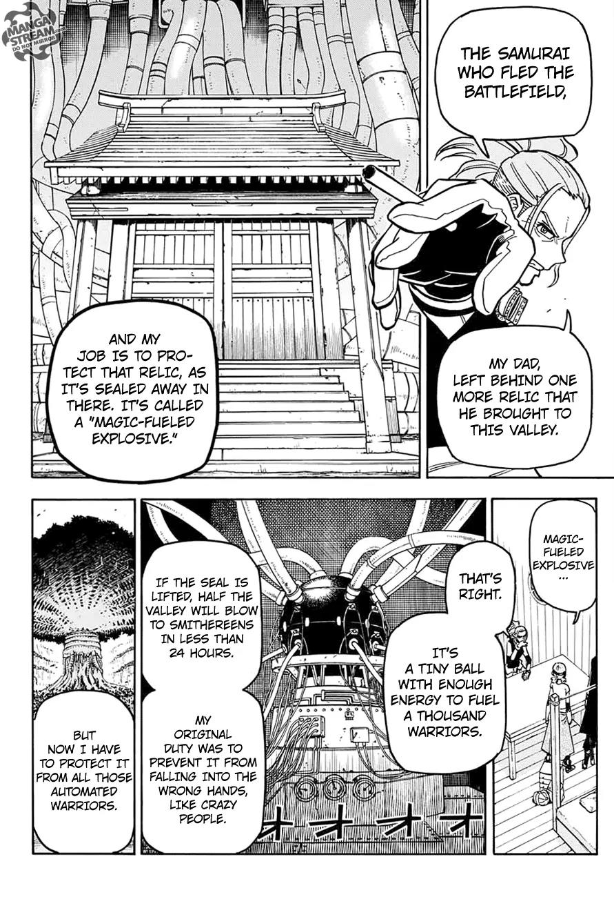 Sahara the Flower Samurai Chapter 3 page 16 - Chapter 3: The Colossal Pod