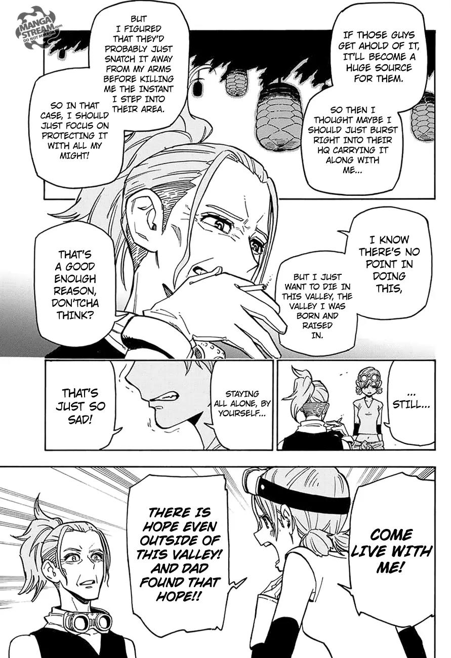Sahara the Flower Samurai Chapter 3 page 17 - Chapter 3: The Colossal Pod
