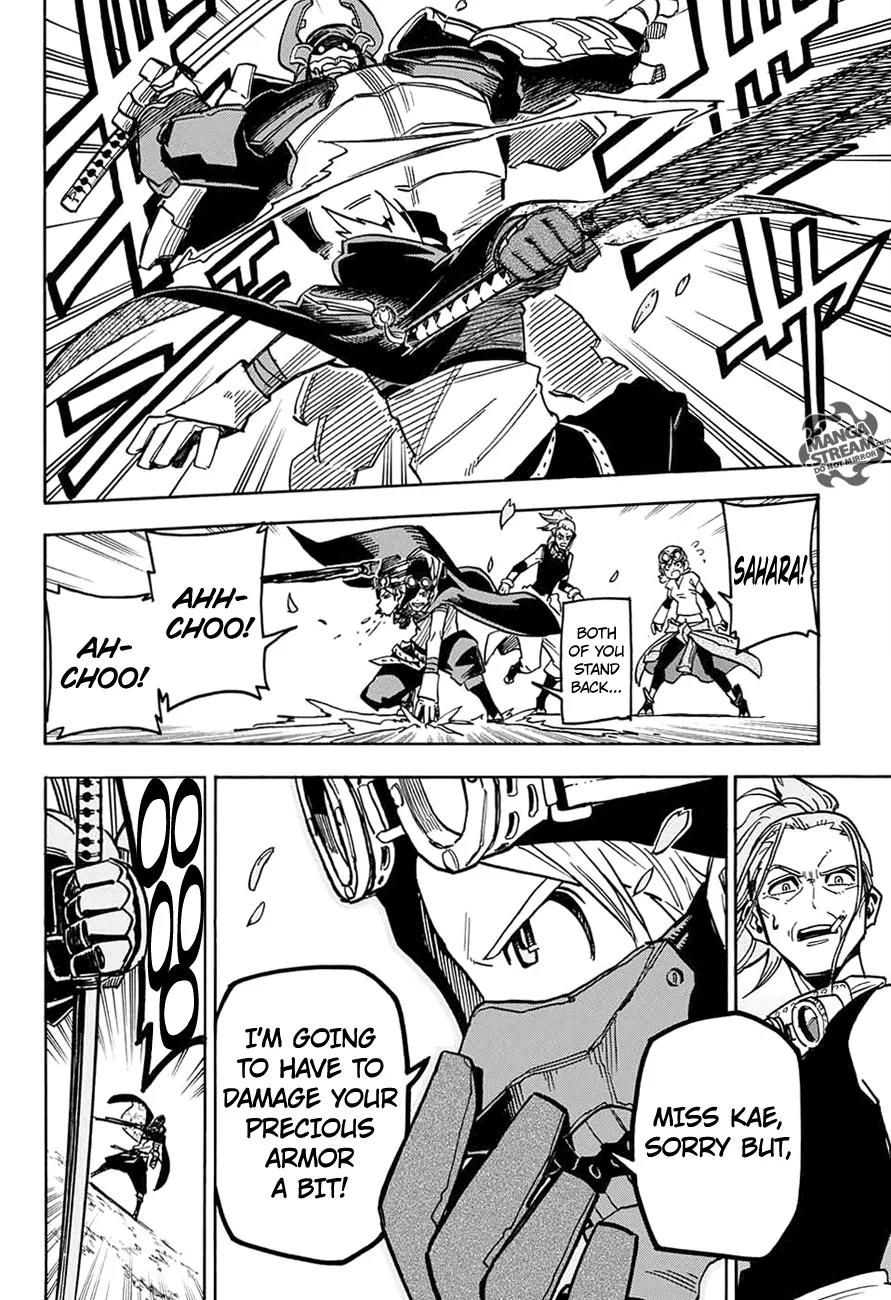Sahara the Flower Samurai Chapter 3 page 22 - Chapter 3: The Colossal Pod