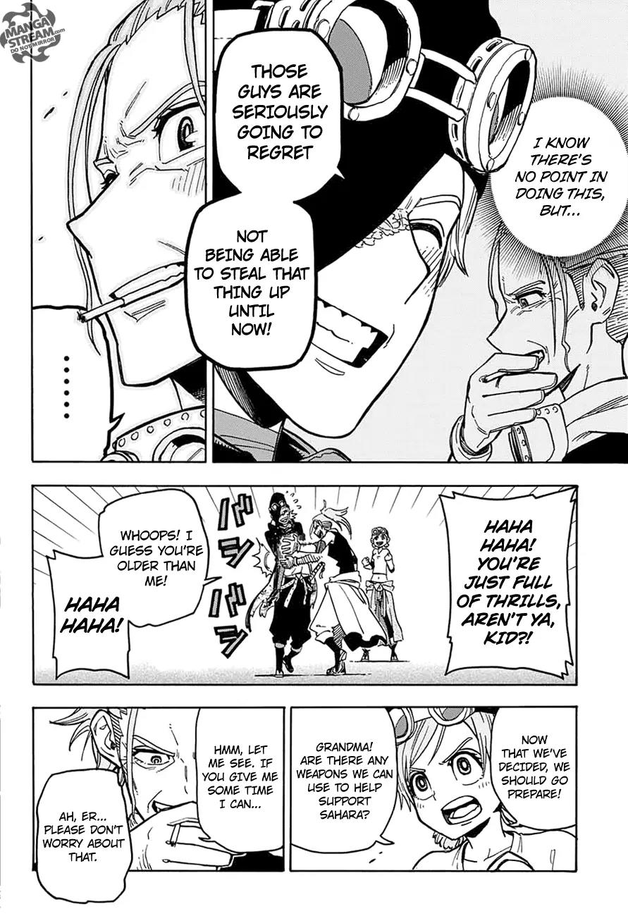 Sahara the Flower Samurai Chapter 3 page 35 - Chapter 3: The Colossal Pod