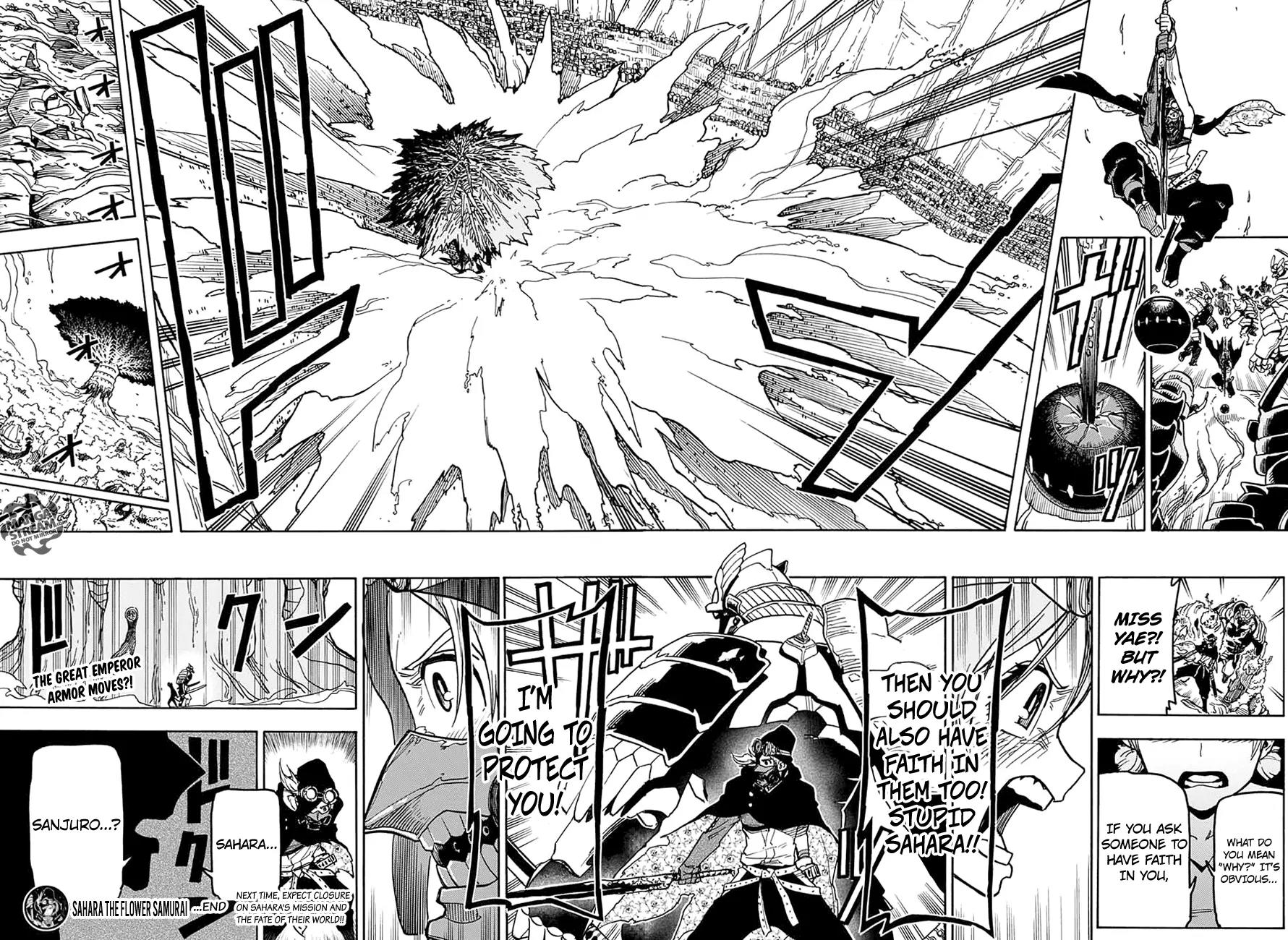 Sahara the Flower Samurai Chapter 3 page 45 - Chapter 3: The Colossal Pod
