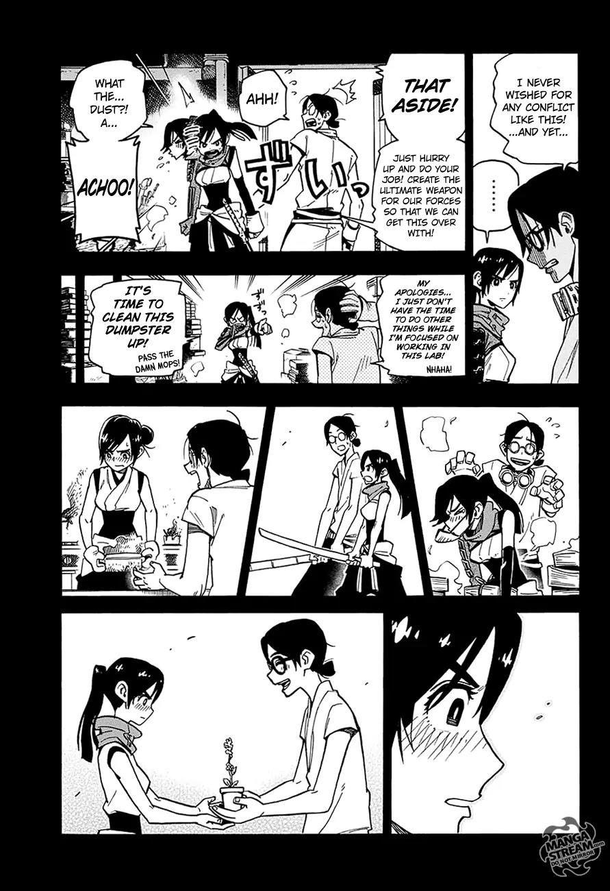 Sahara the Flower Samurai Chapter 4 page 14 - Chapter 4: A World Full of Blooming Flowers (END)