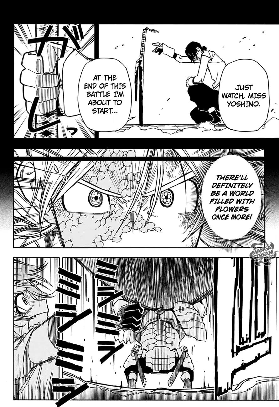 Sahara the Flower Samurai Chapter 4 page 35 - Chapter 4: A World Full of Blooming Flowers (END)