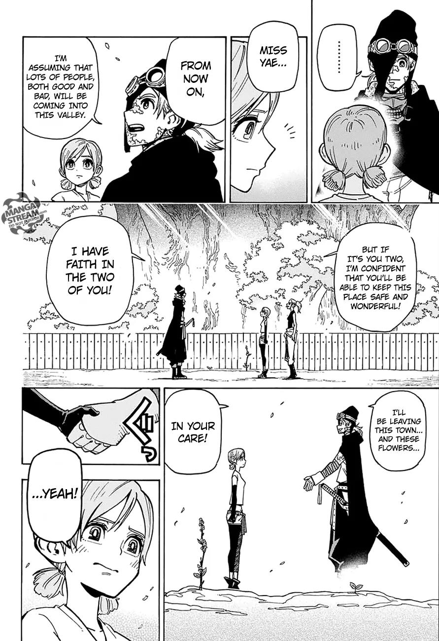 Sahara the Flower Samurai Chapter 4 page 43 - Chapter 4: A World Full of Blooming Flowers (END)