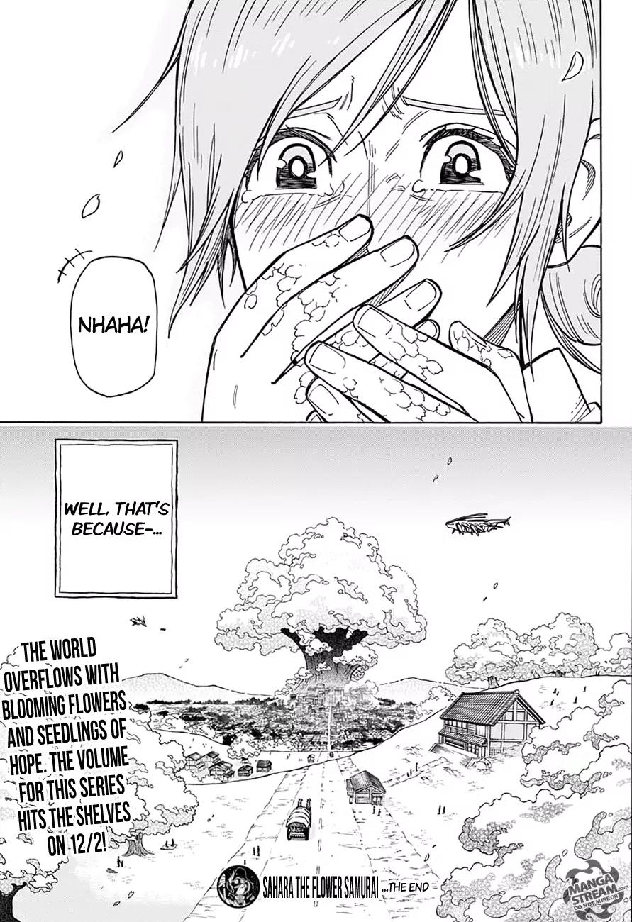 Sahara the Flower Samurai Chapter 4 page 46 - Chapter 4: A World Full of Blooming Flowers (END)