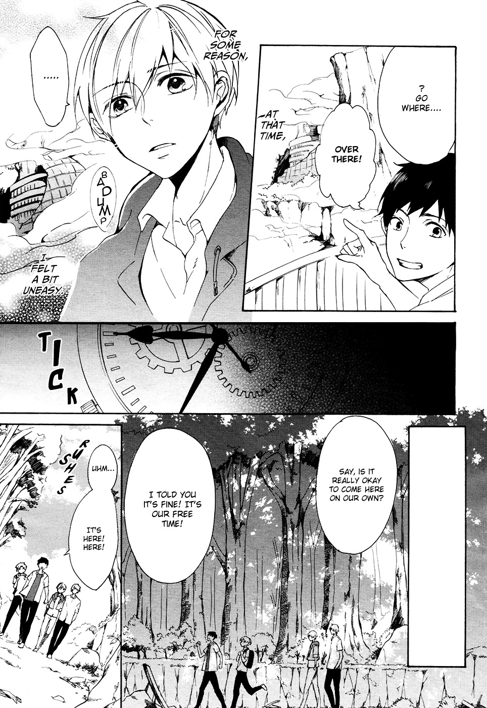 Saihate no Ao Chapter 1 page 10 - Chapter 1 : Birthday