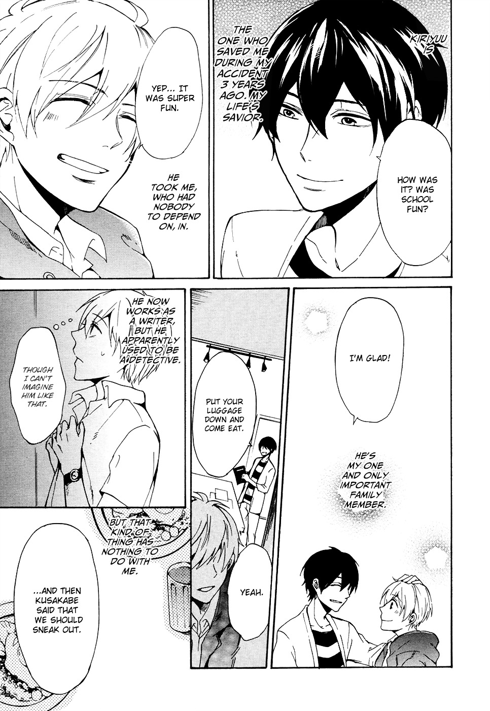 Saihate no Ao Chapter 1 page 20 - Chapter 1 : Birthday