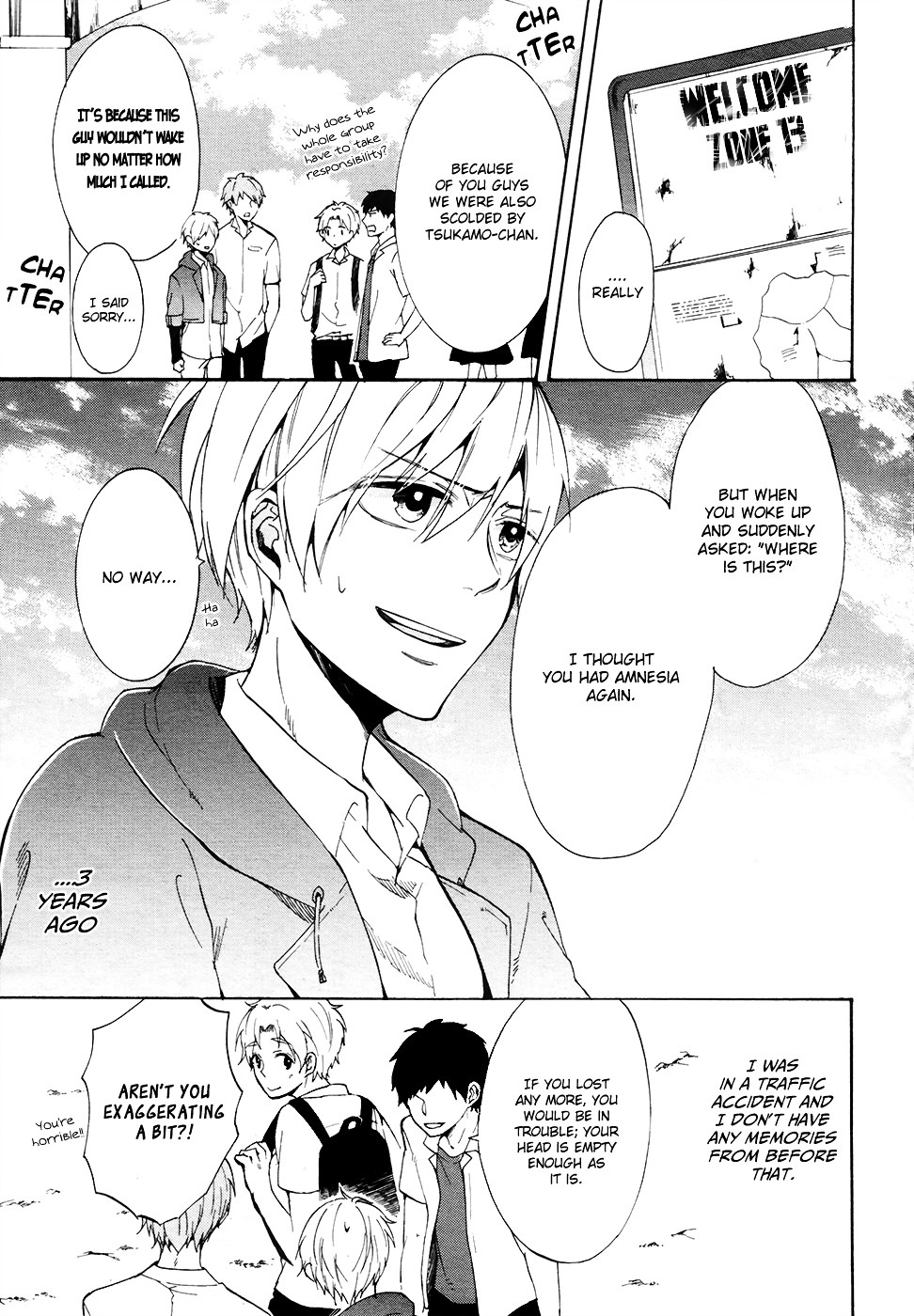 Saihate no Ao Chapter 1 page 6 - Chapter 1 : Birthday