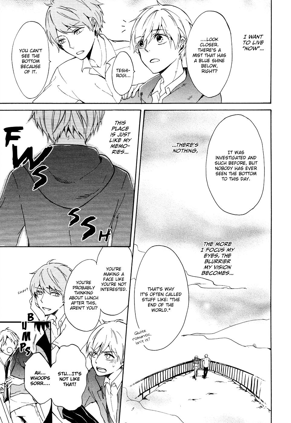 Saihate no Ao Chapter 1 page 8 - Chapter 1 : Birthday