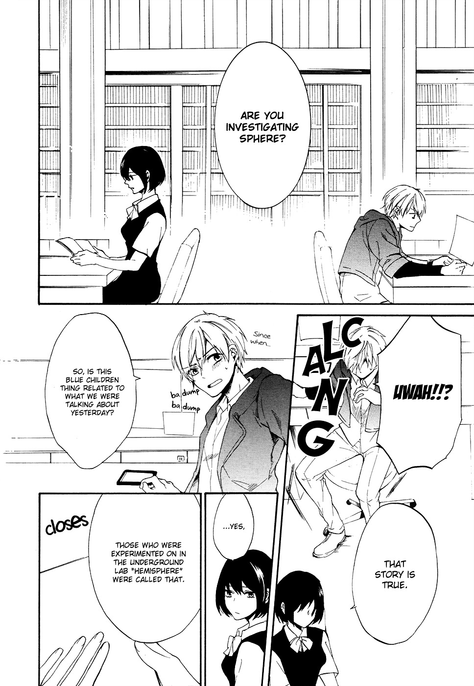 Saihate no Ao Chapter 3 page 18 - Chapter 3 : Blue Children