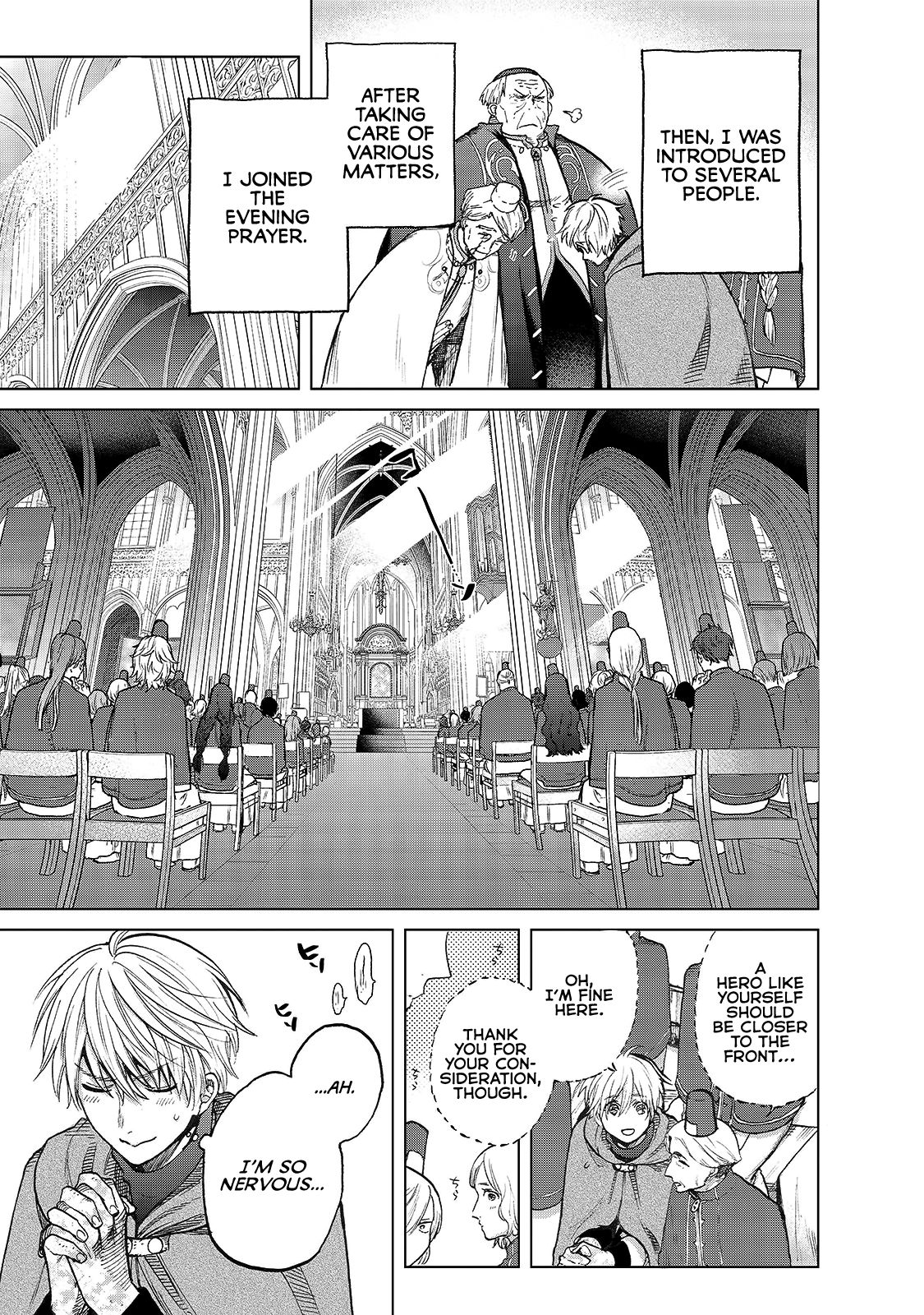 Saihate no Paladin Chapter 22 page 13 - Chapter 22: A Blessing