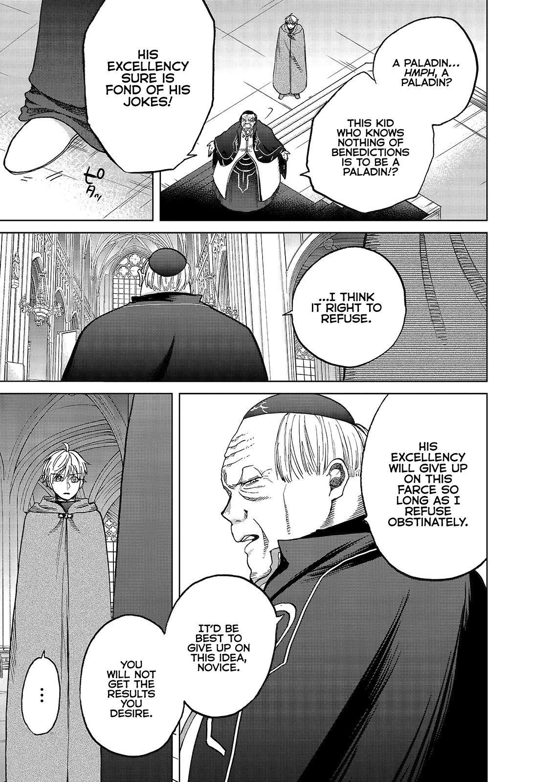 Saihate no Paladin Chapter 22 page 21 - Chapter 22: A Blessing