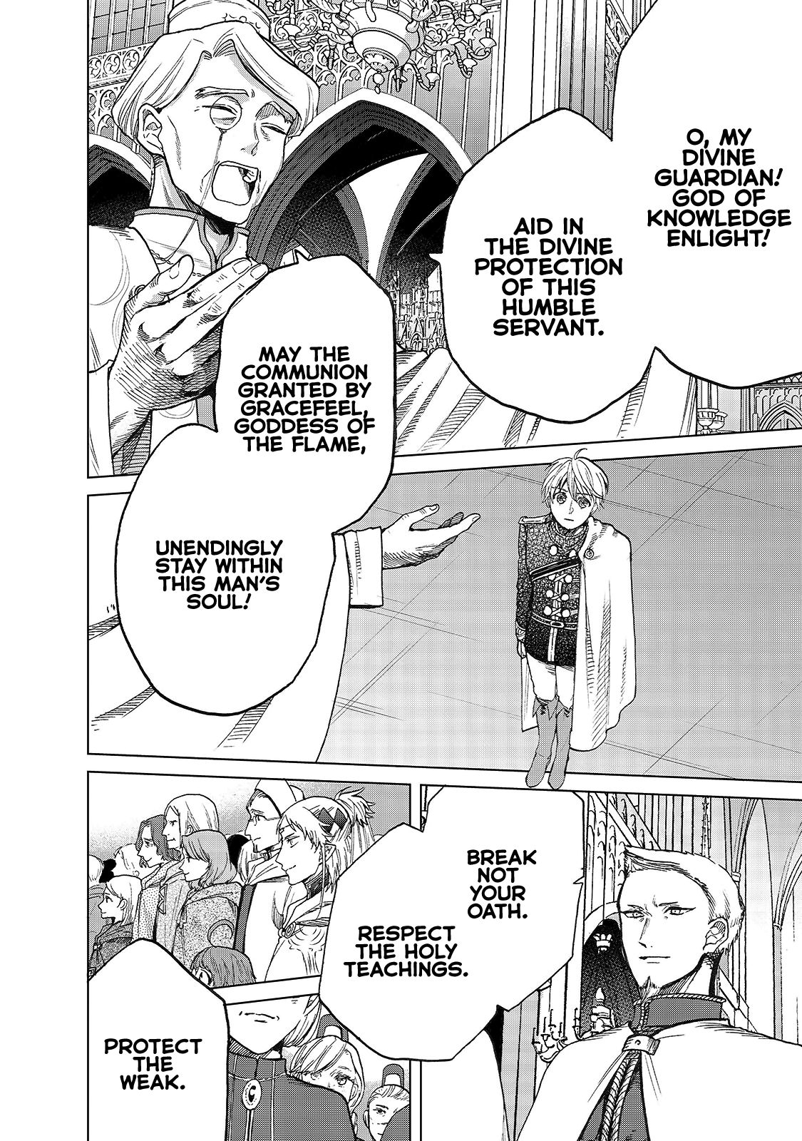 Saihate no Paladin Chapter 22 page 36 - Chapter 22: A Blessing