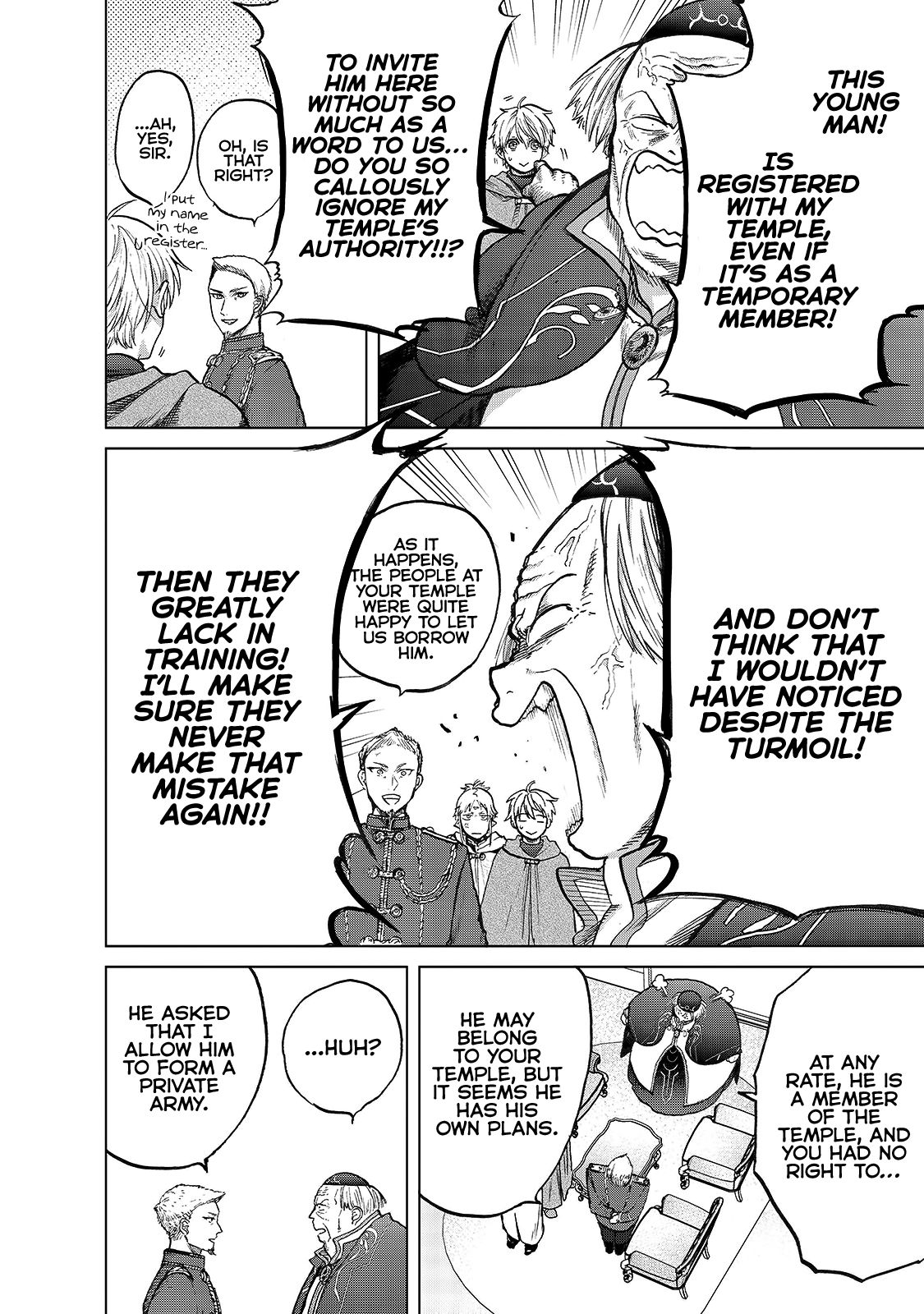 Saihate no Paladin Chapter 22 page 4 - Chapter 22: A Blessing