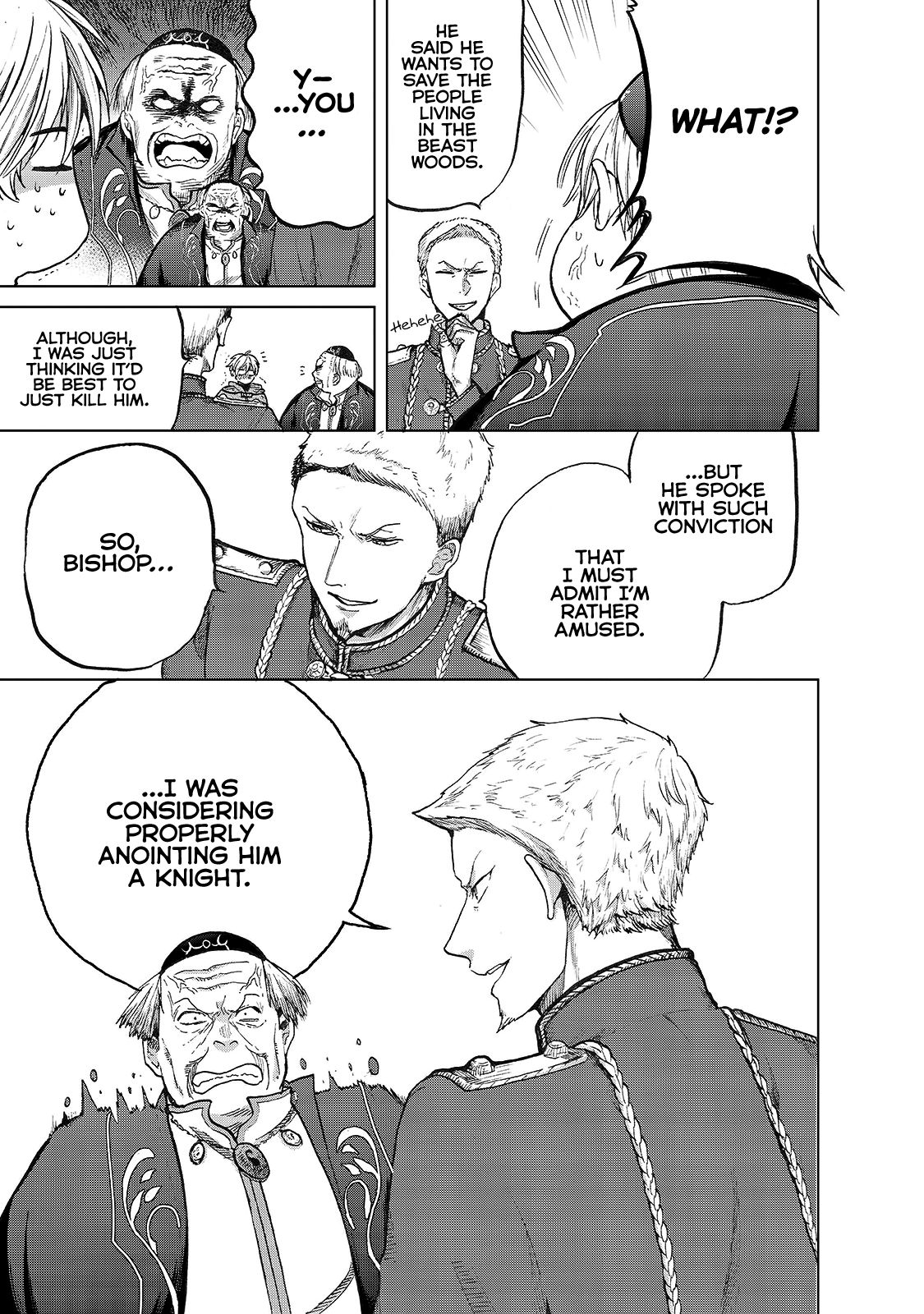Saihate no Paladin Chapter 22 page 5 - Chapter 22: A Blessing