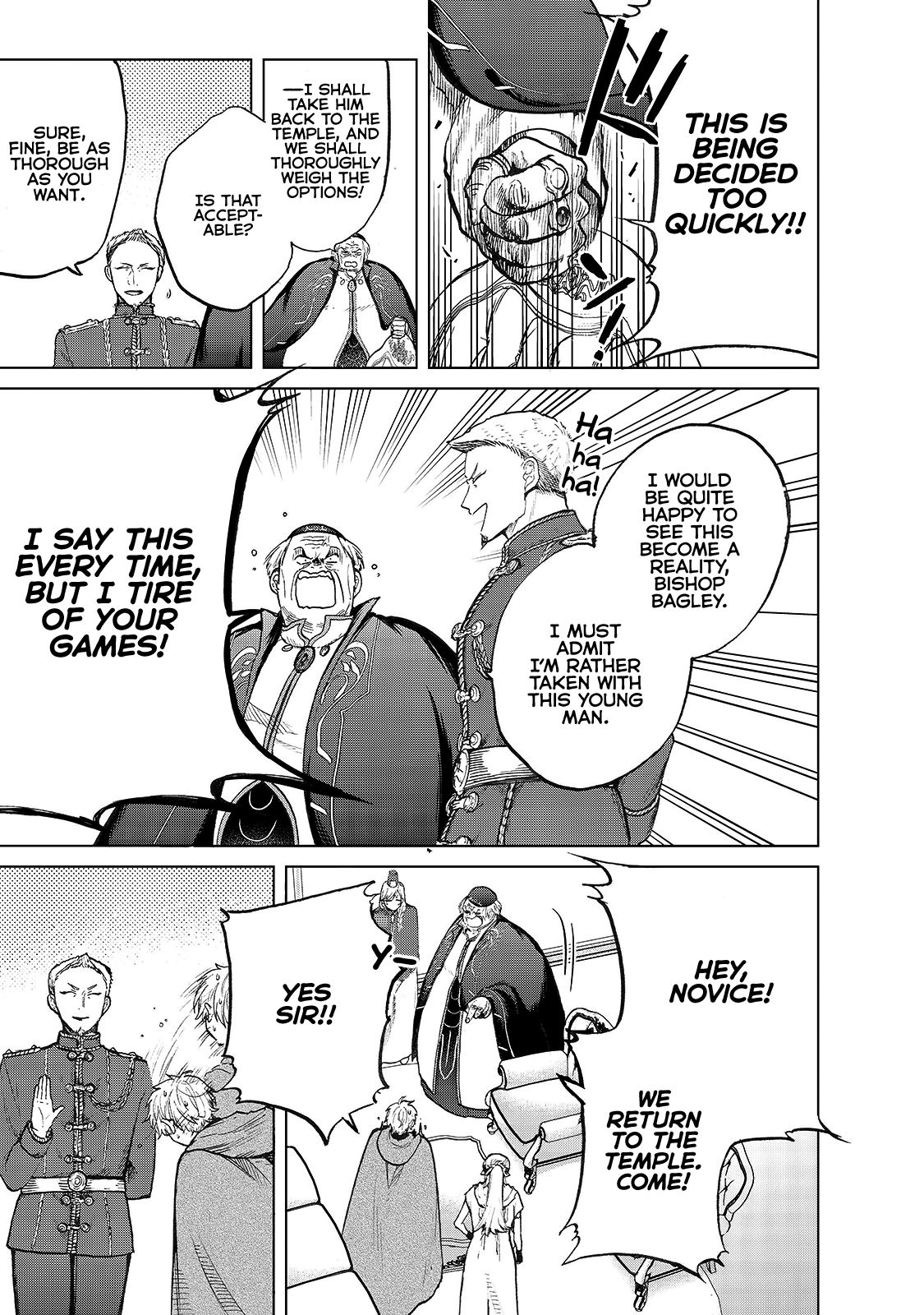 Saihate no Paladin Chapter 22 page 7 - Chapter 22: A Blessing