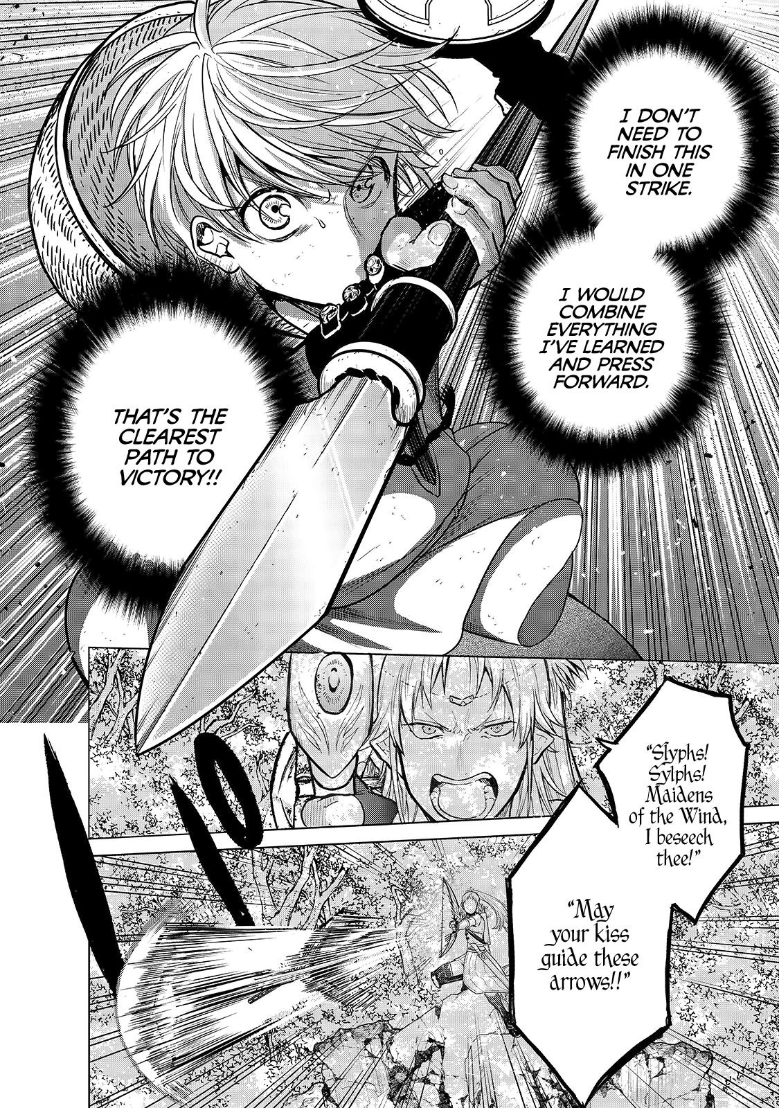 Saihate no Paladin Chapter 27 page 10 - Chapter 27: The Battle's Climax