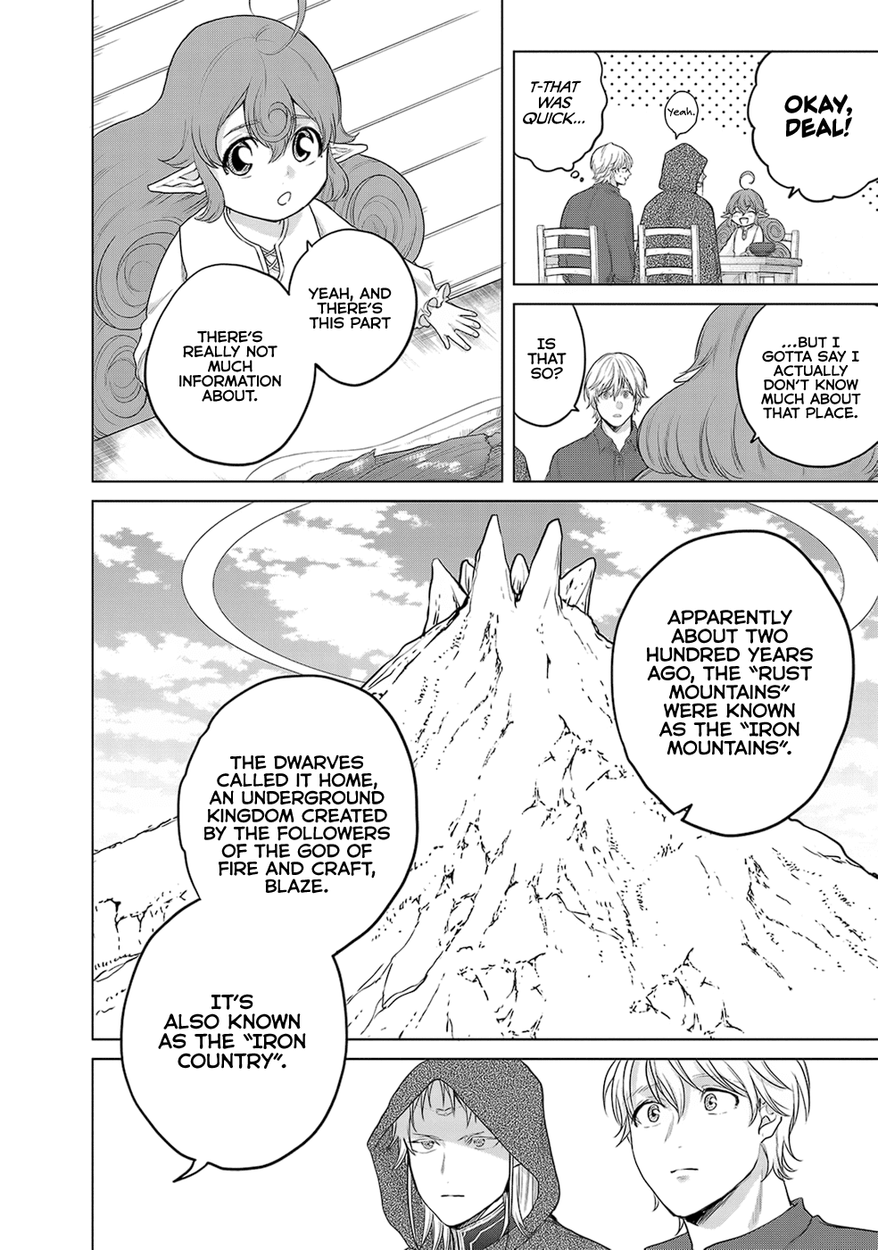 Saihate no Paladin Chapter 31 page 10 - Chapter 31: The Rust Mountains