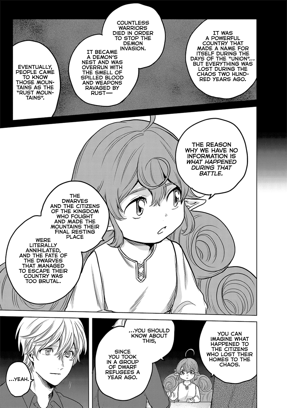 Saihate no Paladin Chapter 31 page 11 - Chapter 31: The Rust Mountains