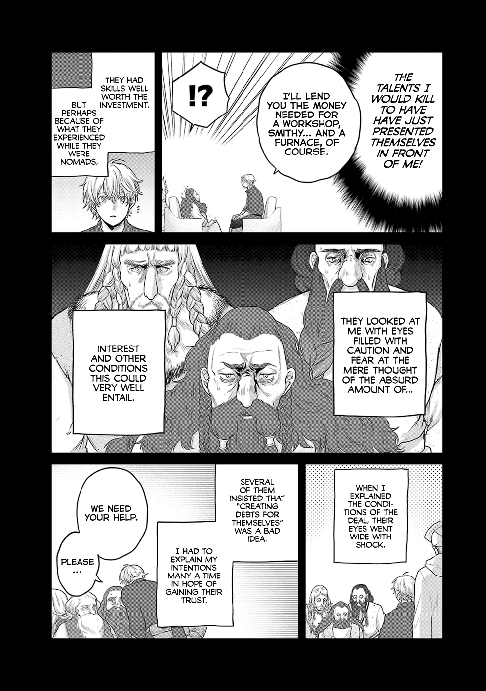 Saihate no Paladin Chapter 31 page 14 - Chapter 31: The Rust Mountains