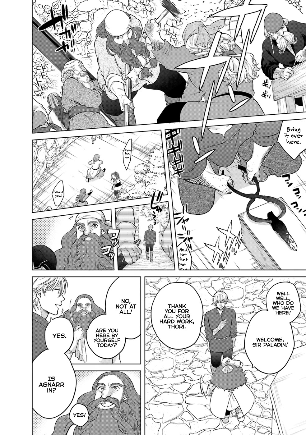 Saihate no Paladin Chapter 31 page 18 - Chapter 31: The Rust Mountains