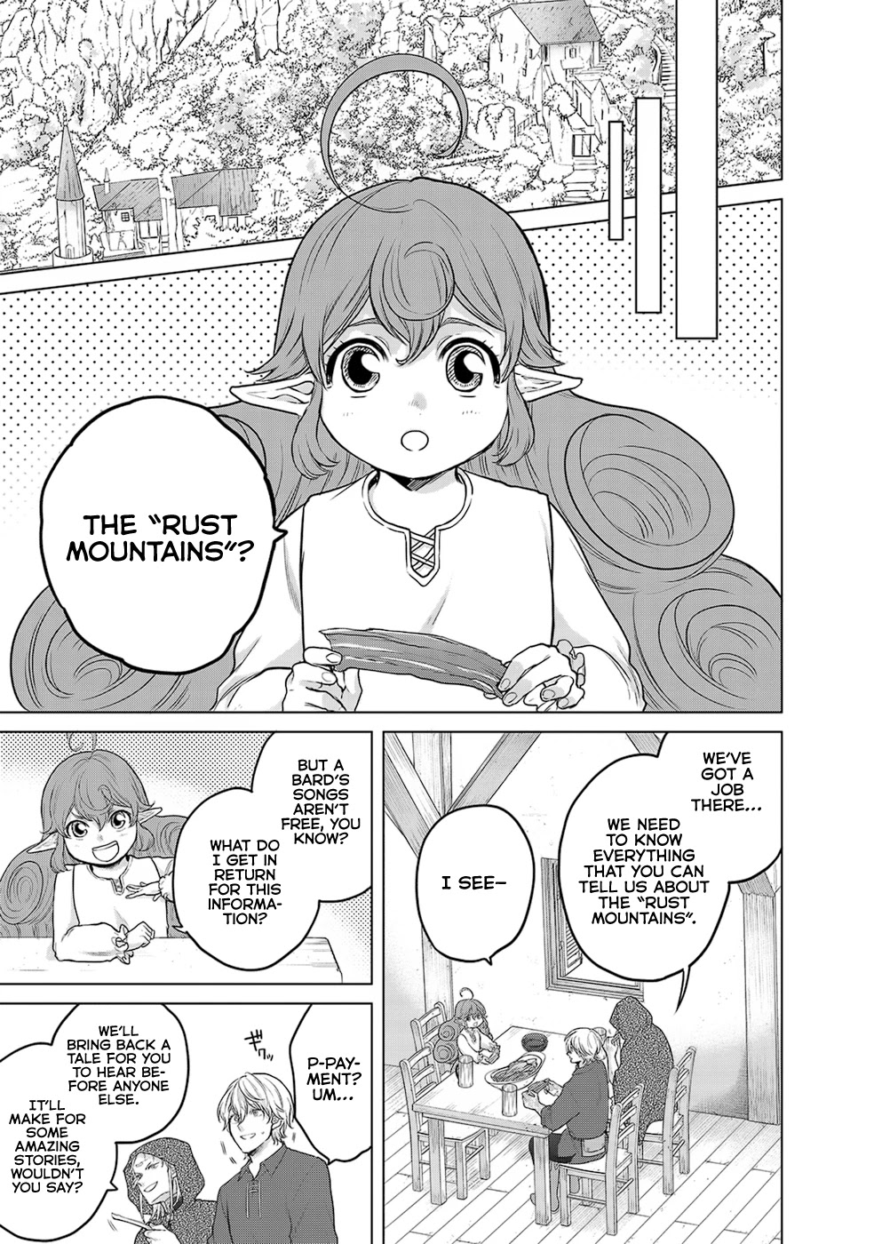 Saihate no Paladin Chapter 31 page 9 - Chapter 31: The Rust Mountains