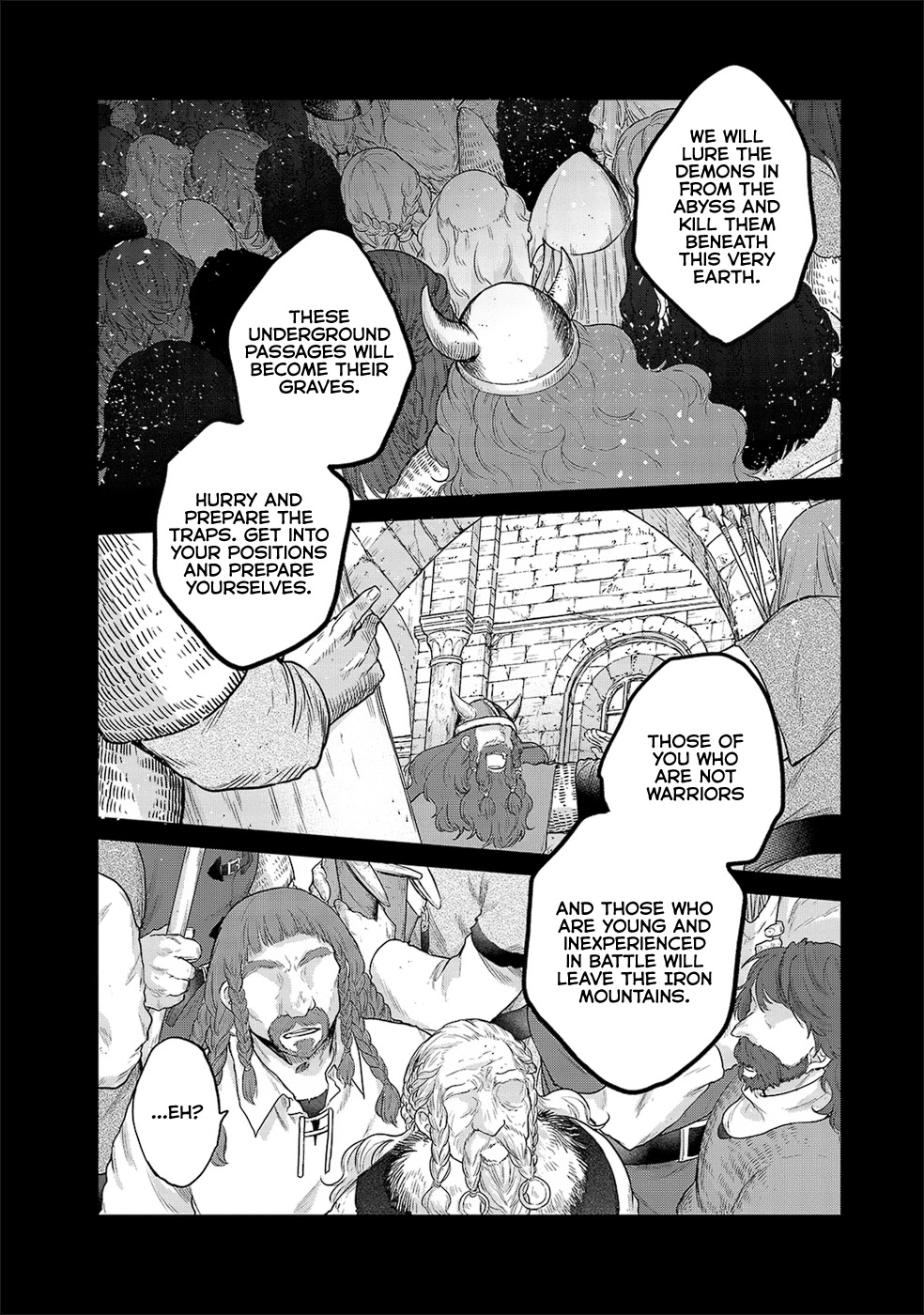 Saihate no Paladin Chapter 32 page 12 - Chapter 32: Lord of the Mountains