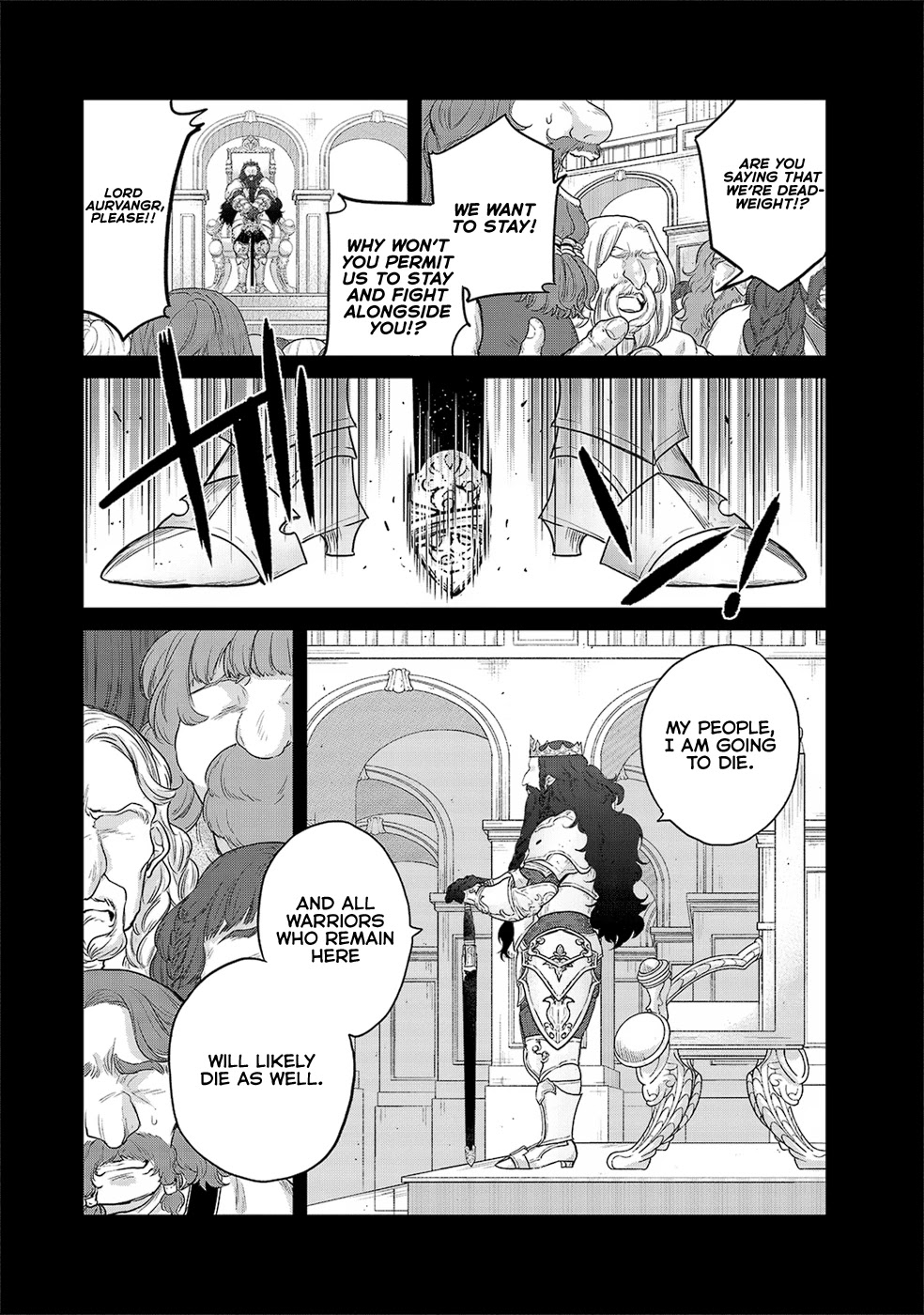 Saihate no Paladin Chapter 32 page 13 - Chapter 32: Lord of the Mountains