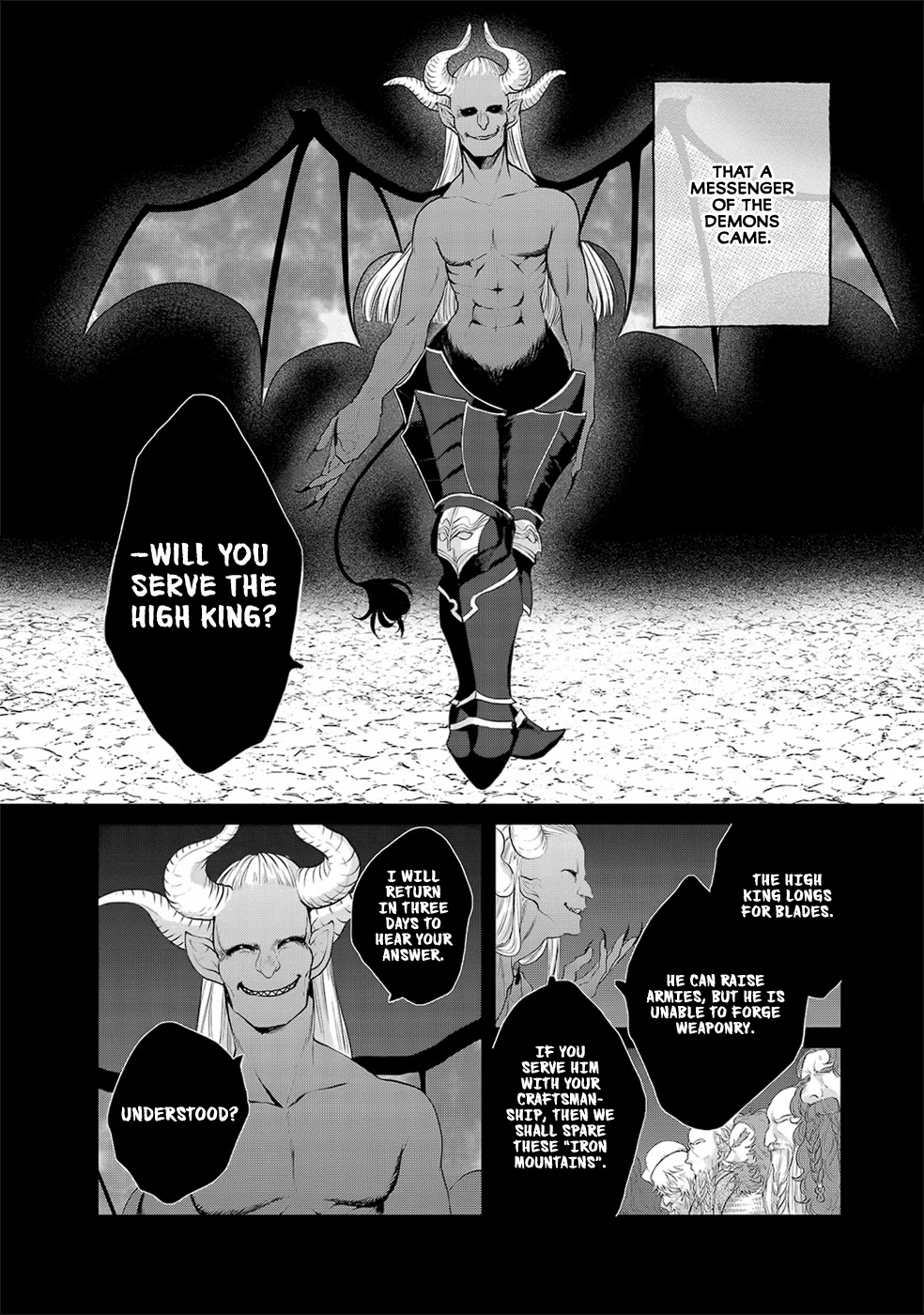 Saihate no Paladin Chapter 32 page 6 - Chapter 32: Lord of the Mountains