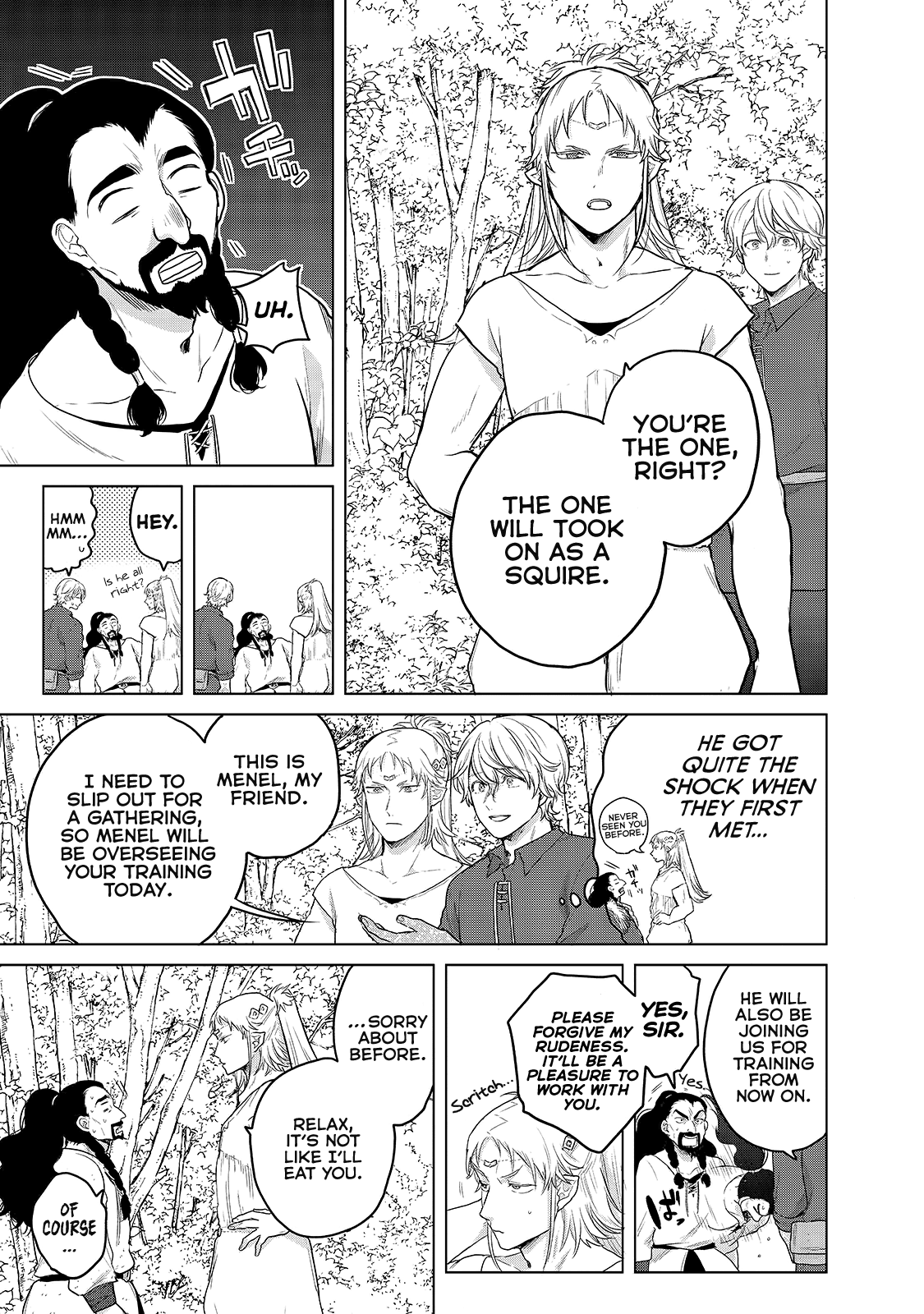Saihate no Paladin Chapter 34 page 11 - Chapter 34: Squire