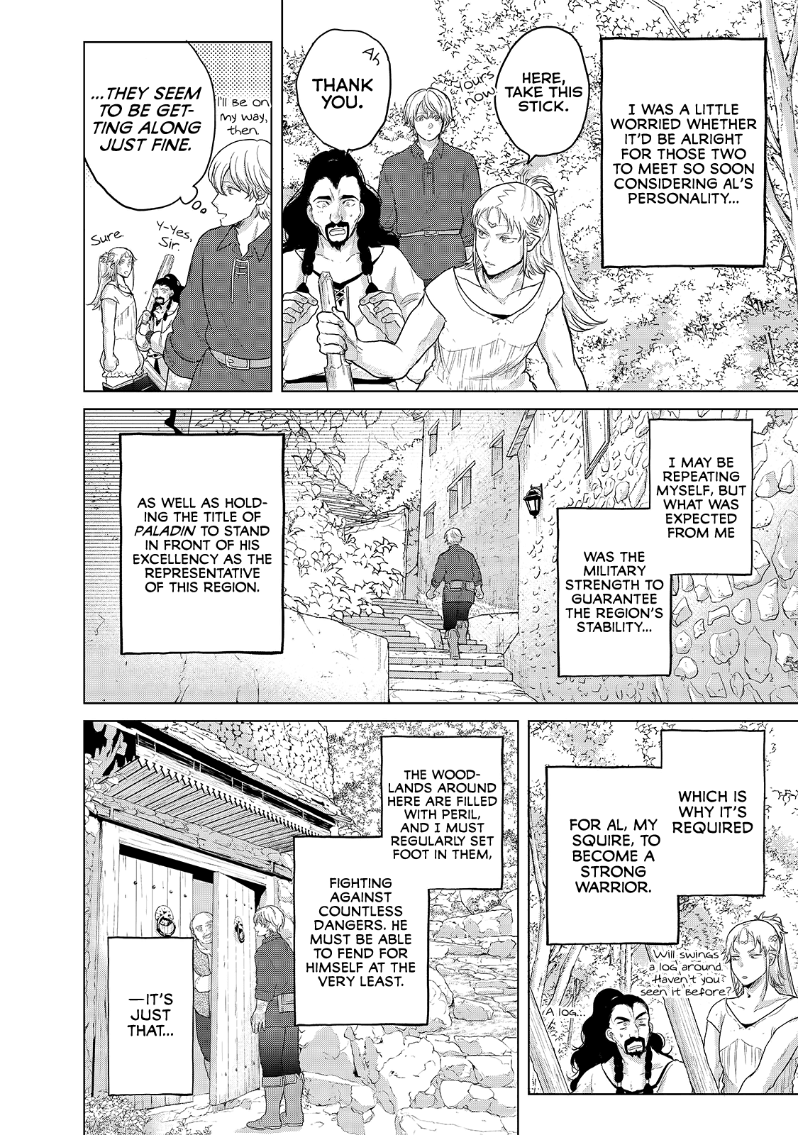 Saihate no Paladin Chapter 34 page 12 - Chapter 34: Squire