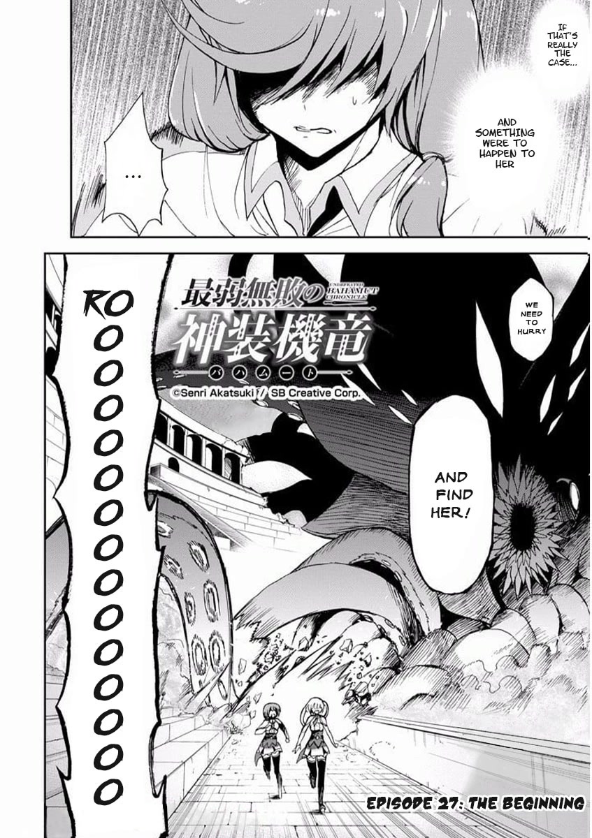 Saijaku Muhai no Shinsou Kiryuu Chapter 27 page 2 - Chapter 27: The Beginning