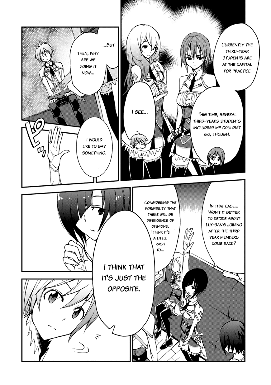 Saijaku Muhai no Shinsou Kiryuu Chapter 6 page 11 - Chapter 6 : Knight Squadron