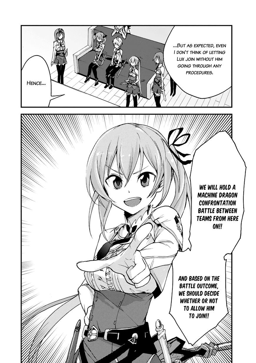 Saijaku Muhai no Shinsou Kiryuu Chapter 6 page 15 - Chapter 6 : Knight Squadron