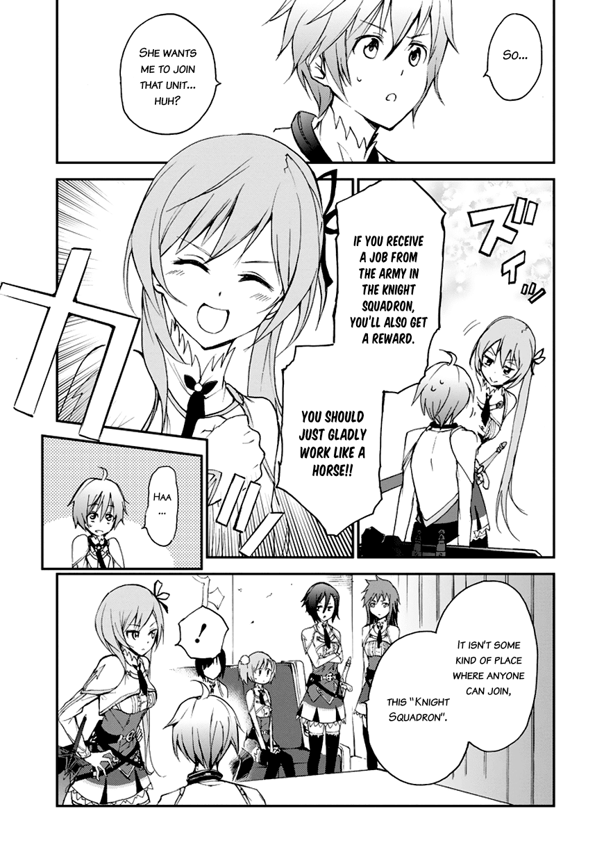 Saijaku Muhai no Shinsou Kiryuu Chapter 6 page 8 - Chapter 6 : Knight Squadron