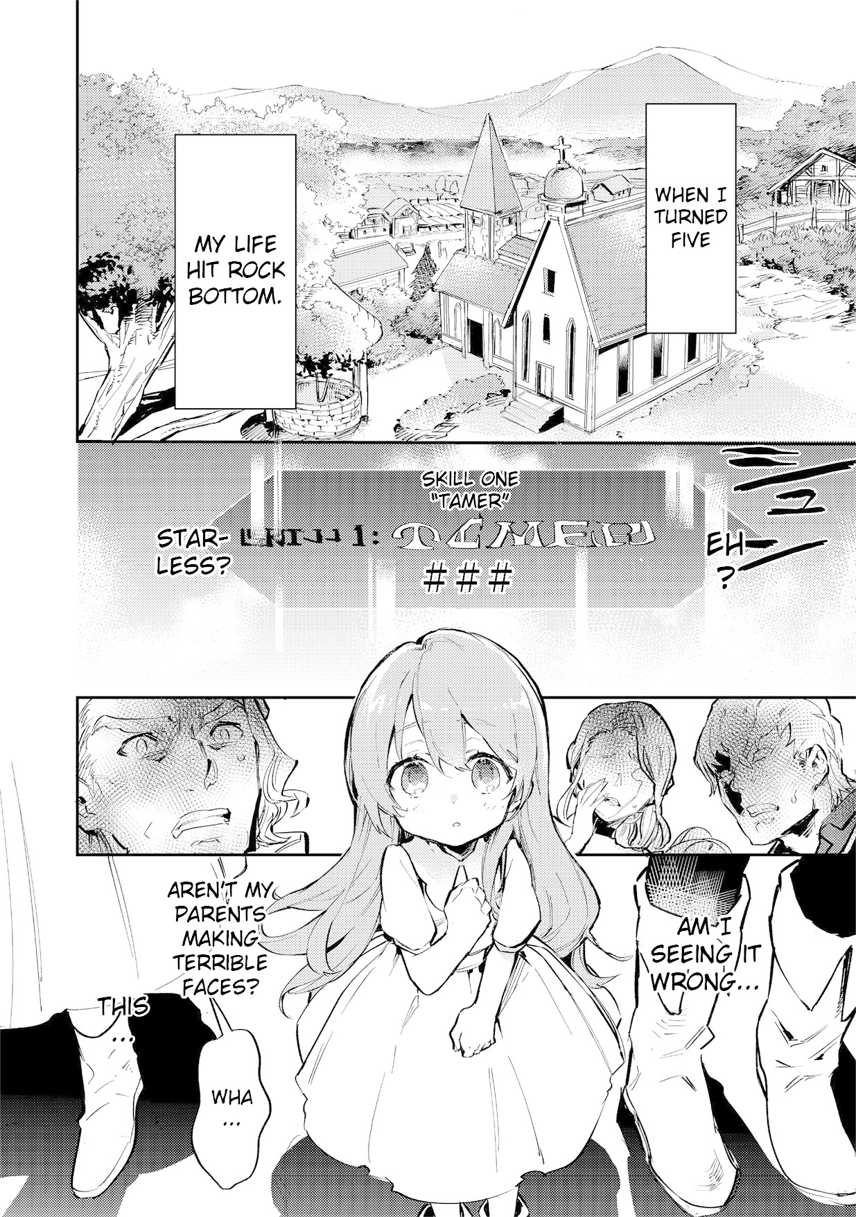 Saijaku teima wa gomi hiroi no tabi o hajimemashita . Chapter 1 page 3 - Chapter 1