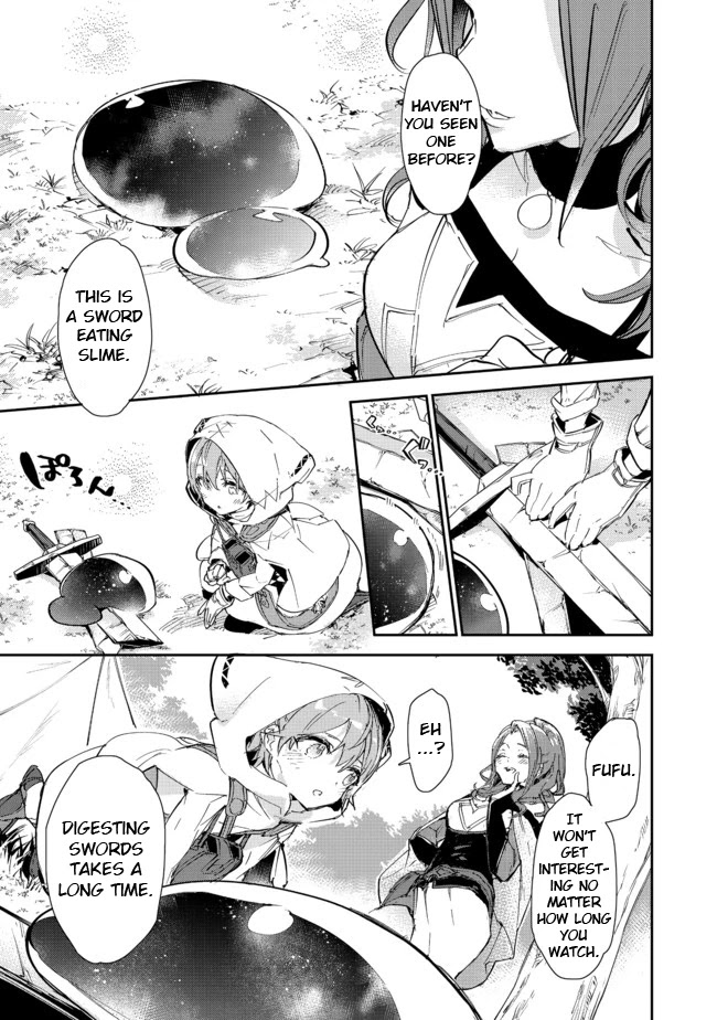 Saijaku teima wa gomi hiroi no tabi o hajimemashita . Chapter 14.1 page 17 - Chapter 14.1: (Part one)