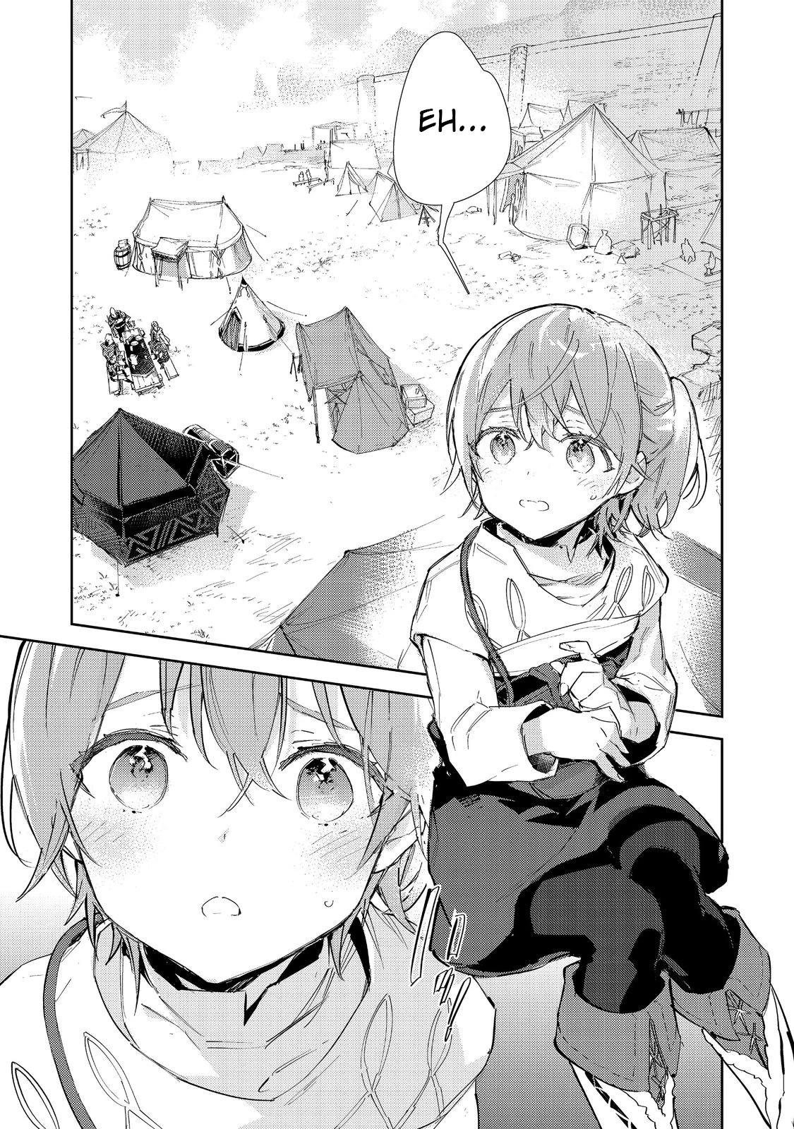 Saijaku teima wa gomi hiroi no tabi o hajimemashita . Chapter 17.1 page 1 - Chapter 17.1: (Part one)