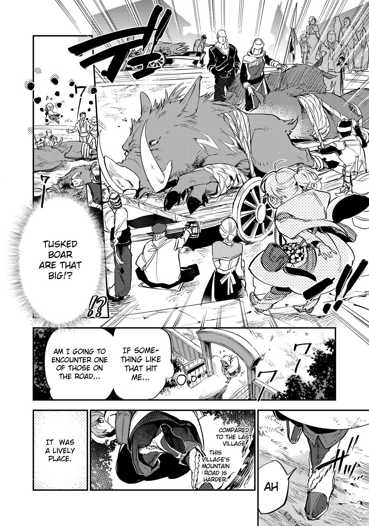 Saijaku teima wa gomi hiroi no tabi o hajimemashita . Chapter 2.1 page 10 - Chapter 2.1: (part two)