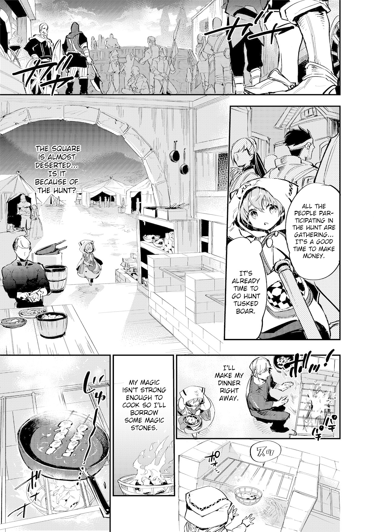 Saijaku teima wa gomi hiroi no tabi o hajimemashita . Chapter 2.1 page 7 - Chapter 2.1: (part two)