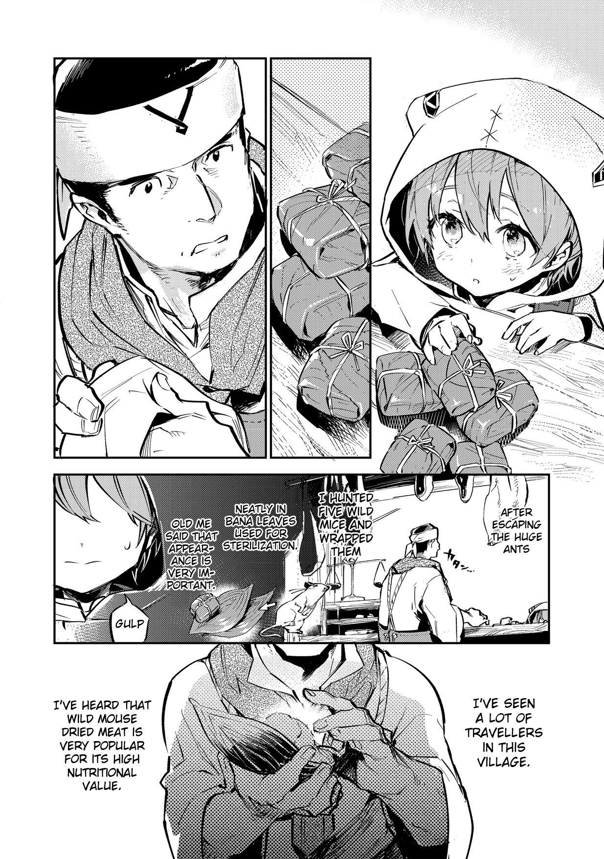 Saijaku teima wa gomi hiroi no tabi o hajimemashita . Chapter 2 page 17 - Chapter 2: (part one)