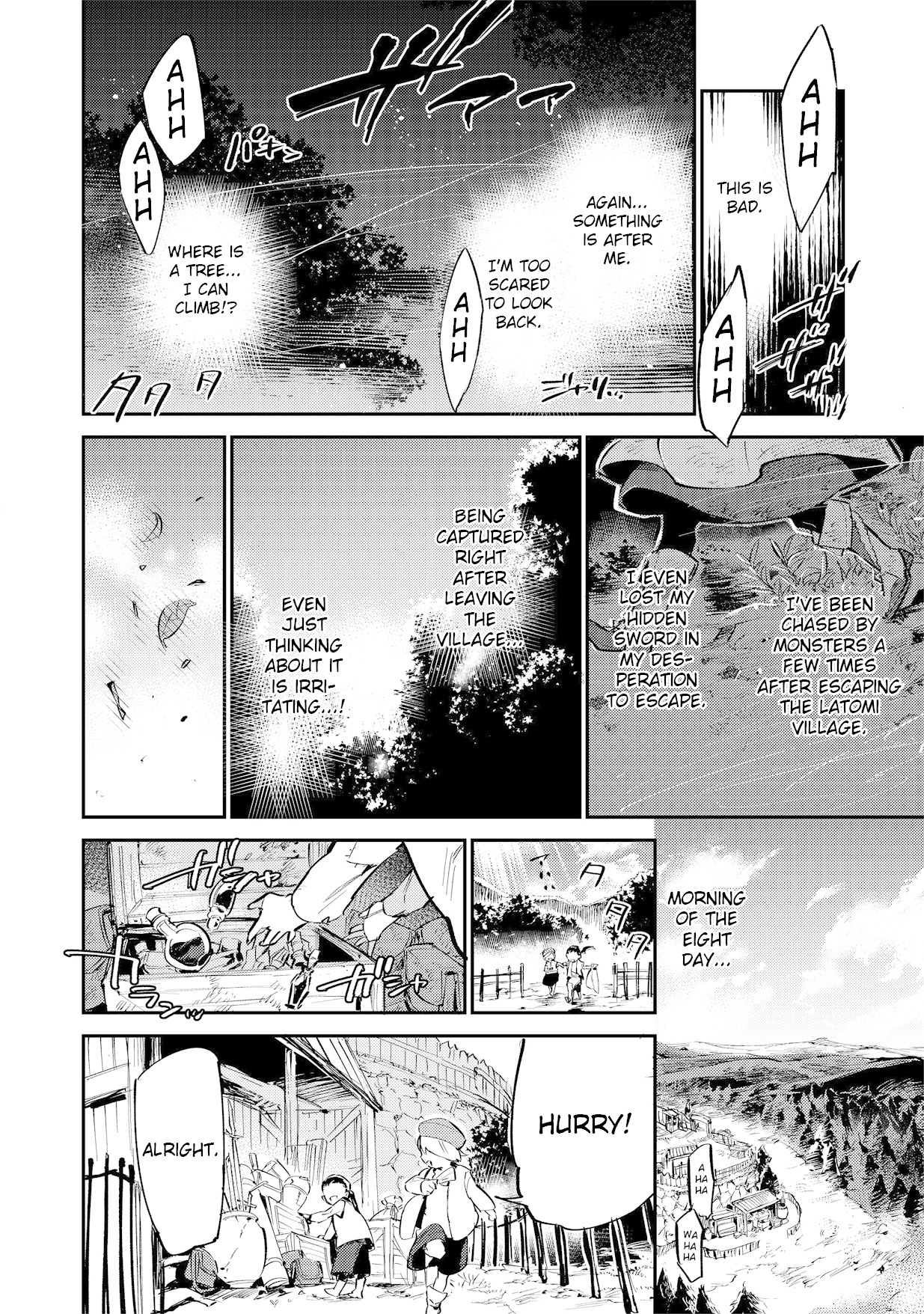 Saijaku teima wa gomi hiroi no tabi o hajimemashita . Chapter 2 page 2 - Chapter 2: (part one)
