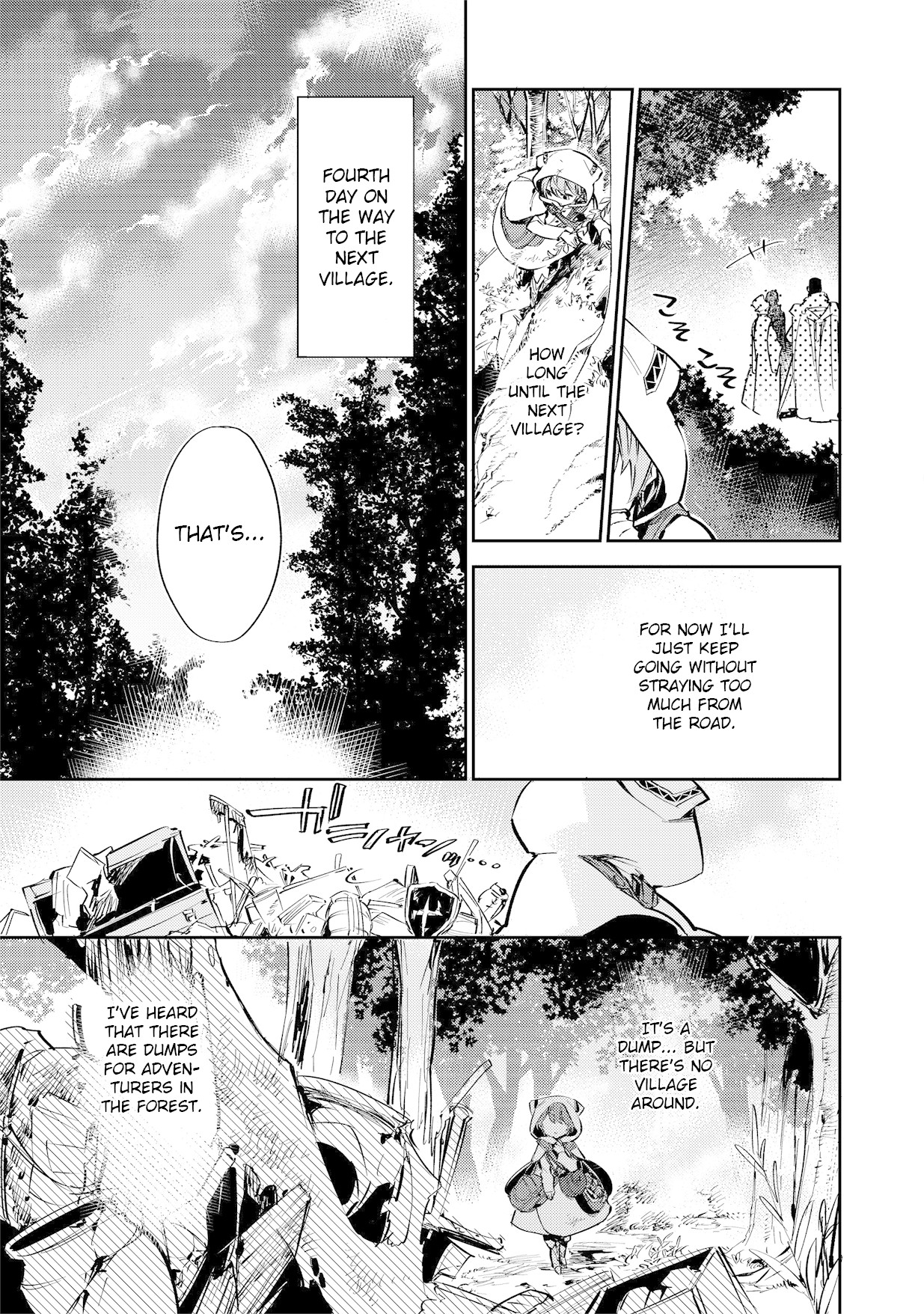 Saijaku teima wa gomi hiroi no tabi o hajimemashita . Chapter 2 page 7 - Chapter 2: (part one)